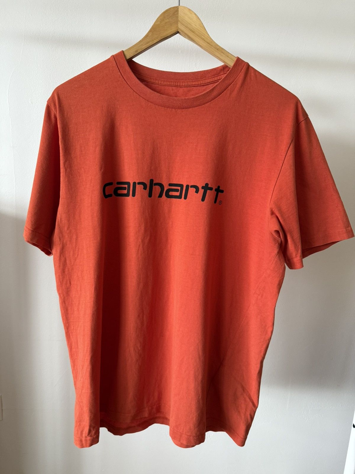 Carhartt WIP - Orange Script Tee - Medium
