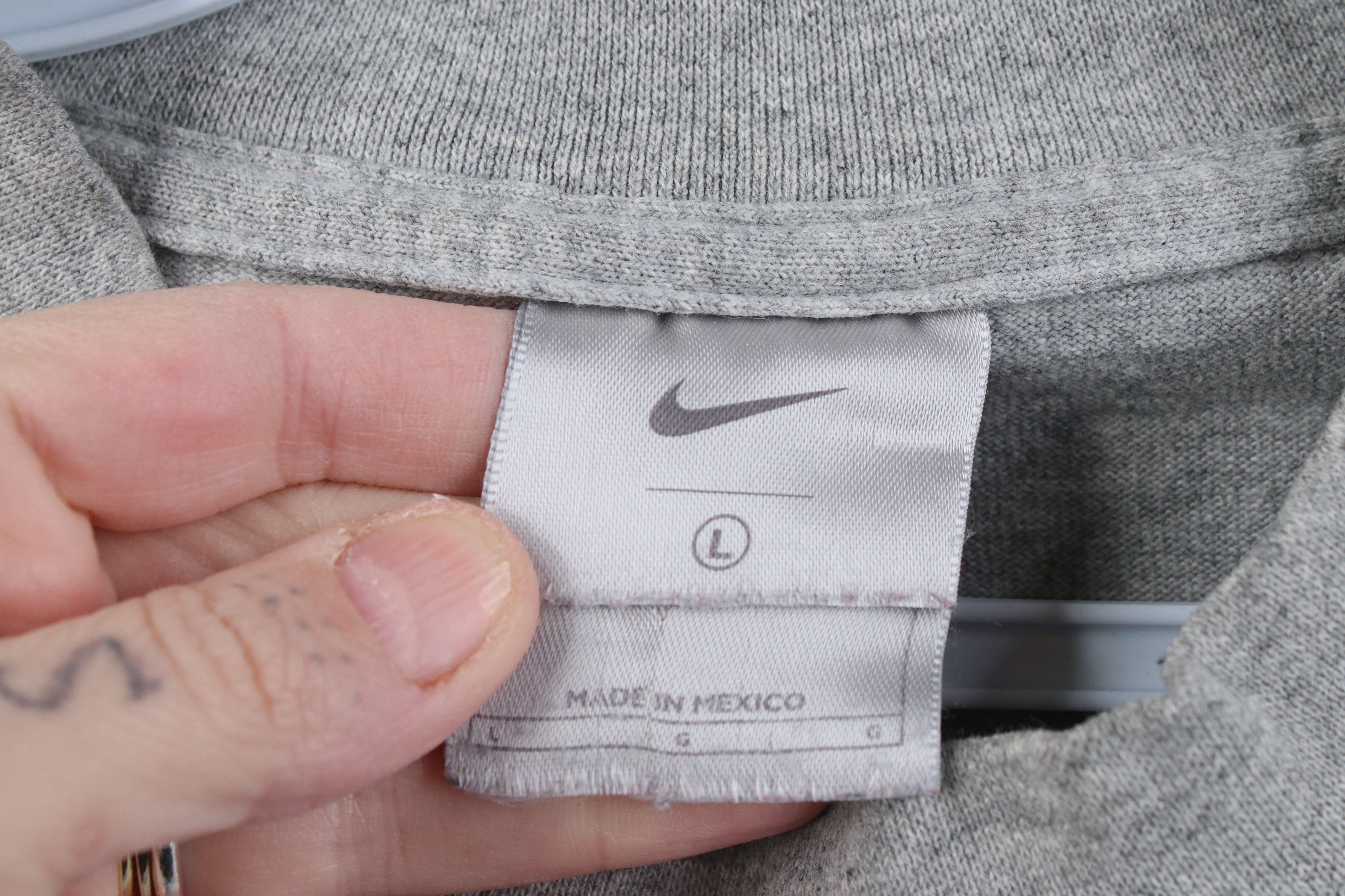 Nike Vintage Y2K Nike Mini Swoosh Mock Neck Long Sleeve T-Shirt Size US L / EU 52-54 / 3 - 5 Thumbnail
