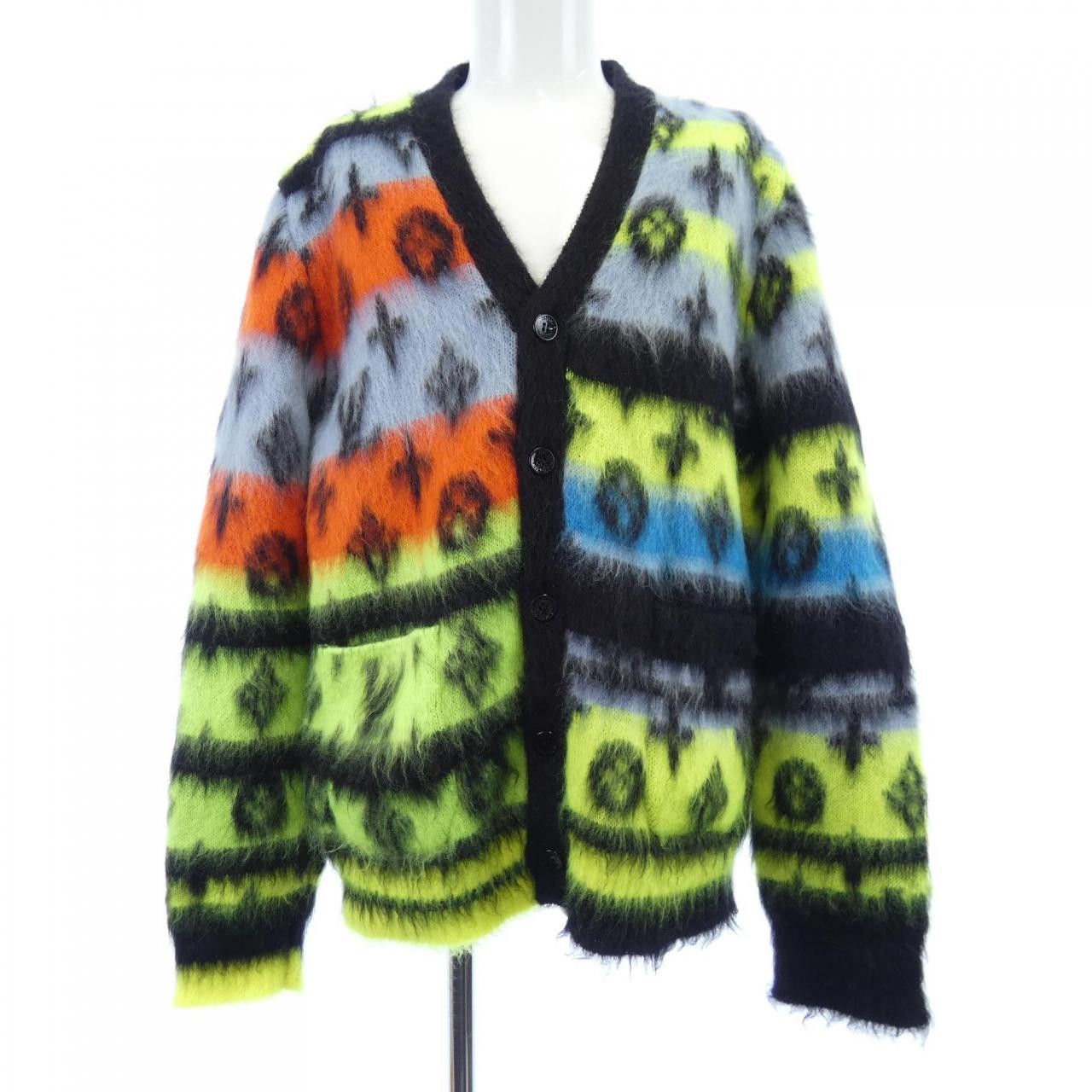 Louis Vuitton Louis Vuitton Louis Vuitton HNN05WNE5 Wool Cardigan Others Tops HNN05WNE5 DUTY FREE for USA Size ONE SIZE - 1 Thumbnail