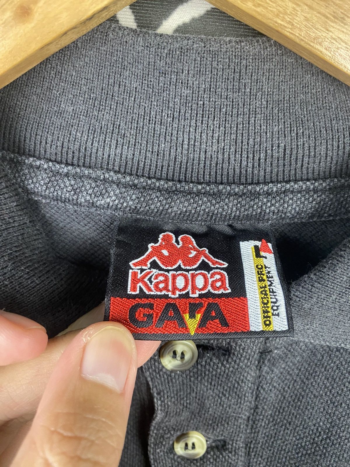 Kappa Vintage Kappa Gara Polo Tee Size US XXL / EU 58 / 5 - 3 Thumbnail