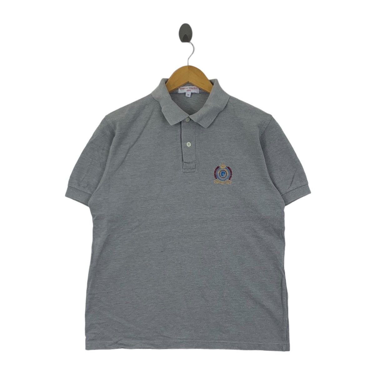 Vintage PIERRE CARDIN PARIS Embroidered Logo Polo