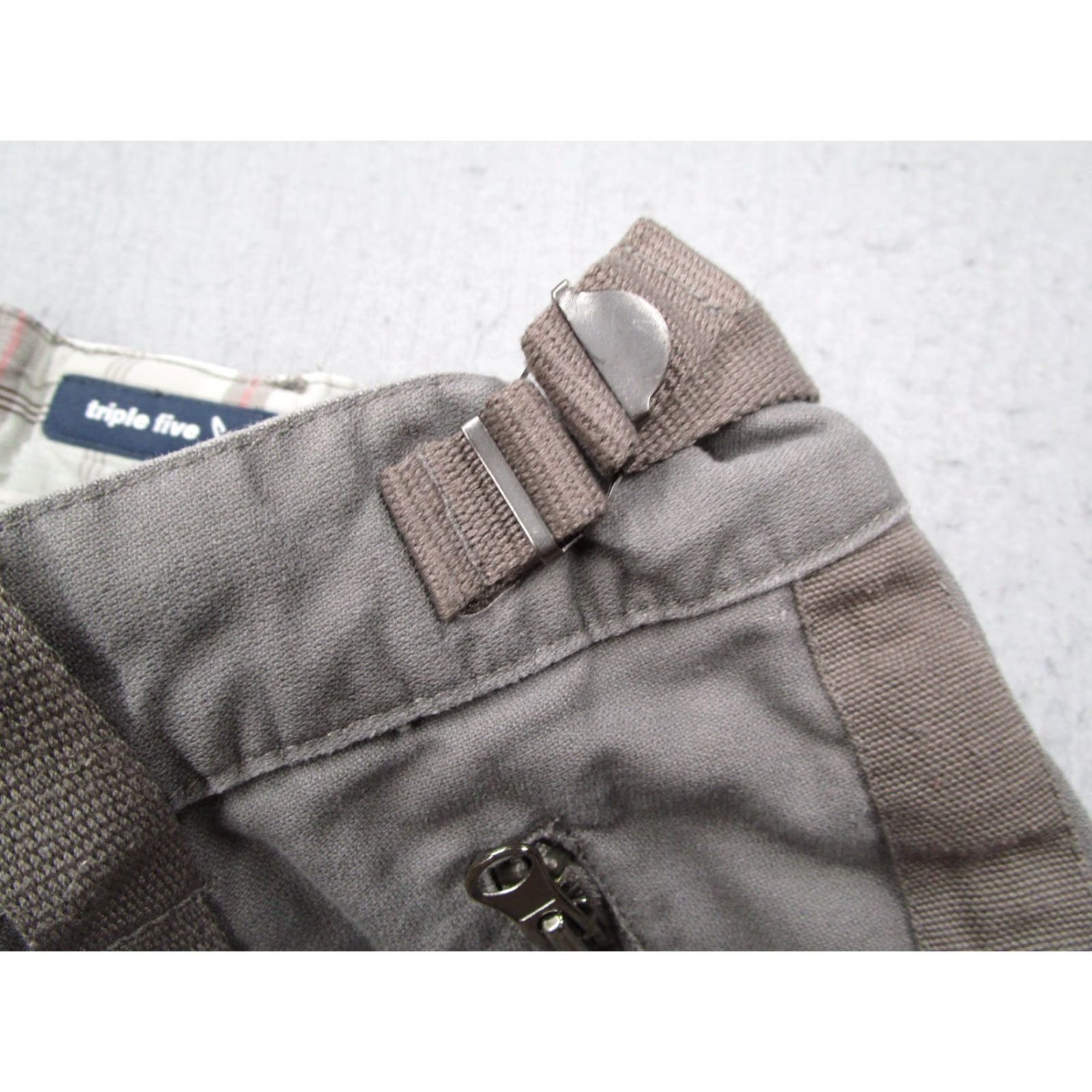 Vintage VINTAGE Triple Five Soul Pants Men 30 Gray Cargo Regular 30x29 Gray Cargo Hip Hop 90s Men Size US 30 / EU 46 - 5 Thumbnail