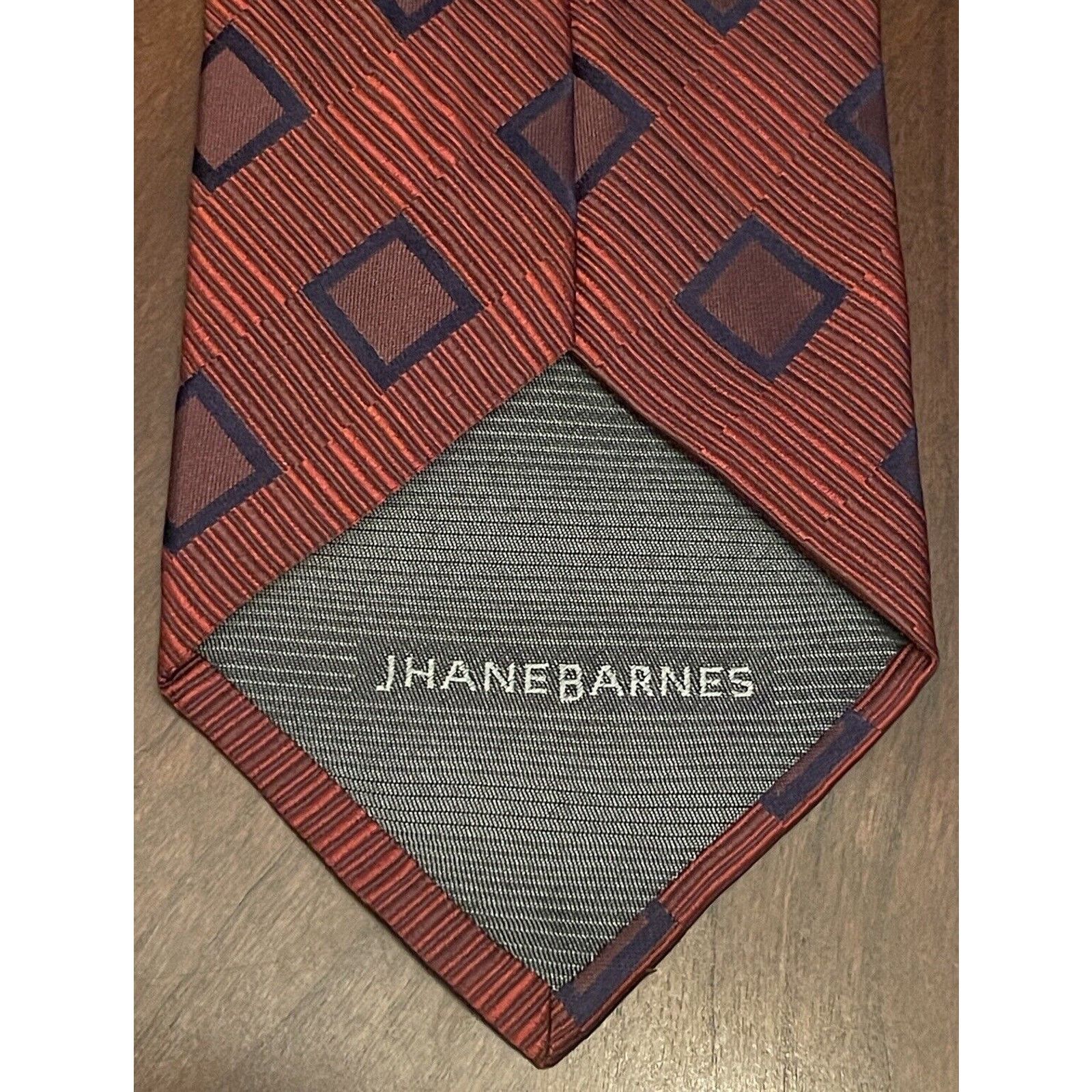 Jhane Barnes Jhane Barnes Hand Made 100% Silk Made In Italy Size ONE SIZE - 2 Thumbnail