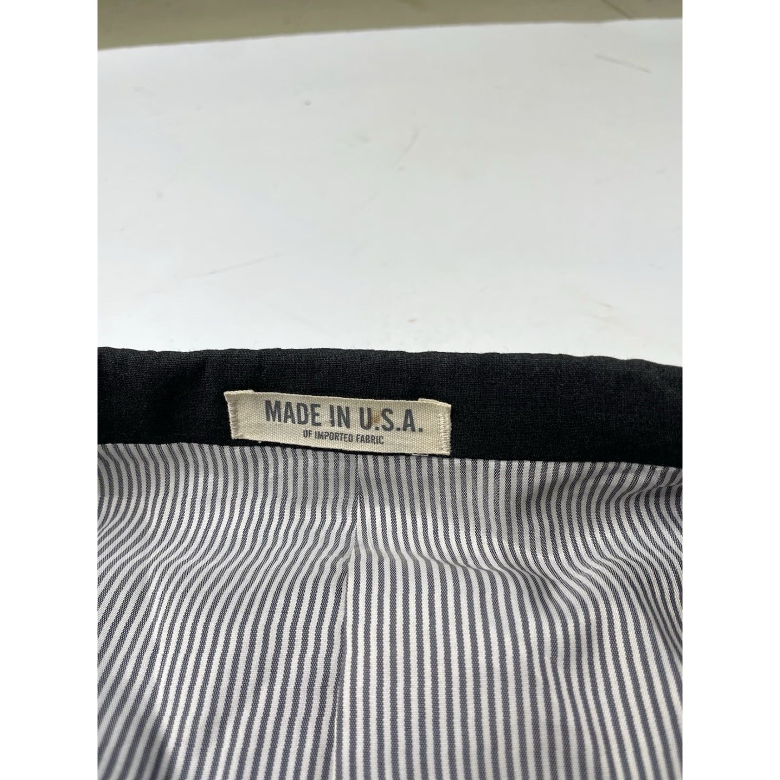 Todd Snyder Todd Snyder Blazer Jacket Mens 42R Wool Blend Mayfair Fit Gray Single-Breasted 4-Button Double-Vented Sports Coat Size 42R - 3 Thumbnail