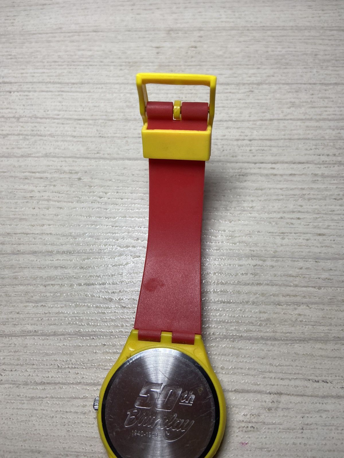 Casio × Vintage VINTAGE M&M 50TH 1990 BIRTHDAY WATCH Size ONE SIZE - 10 Thumbnail