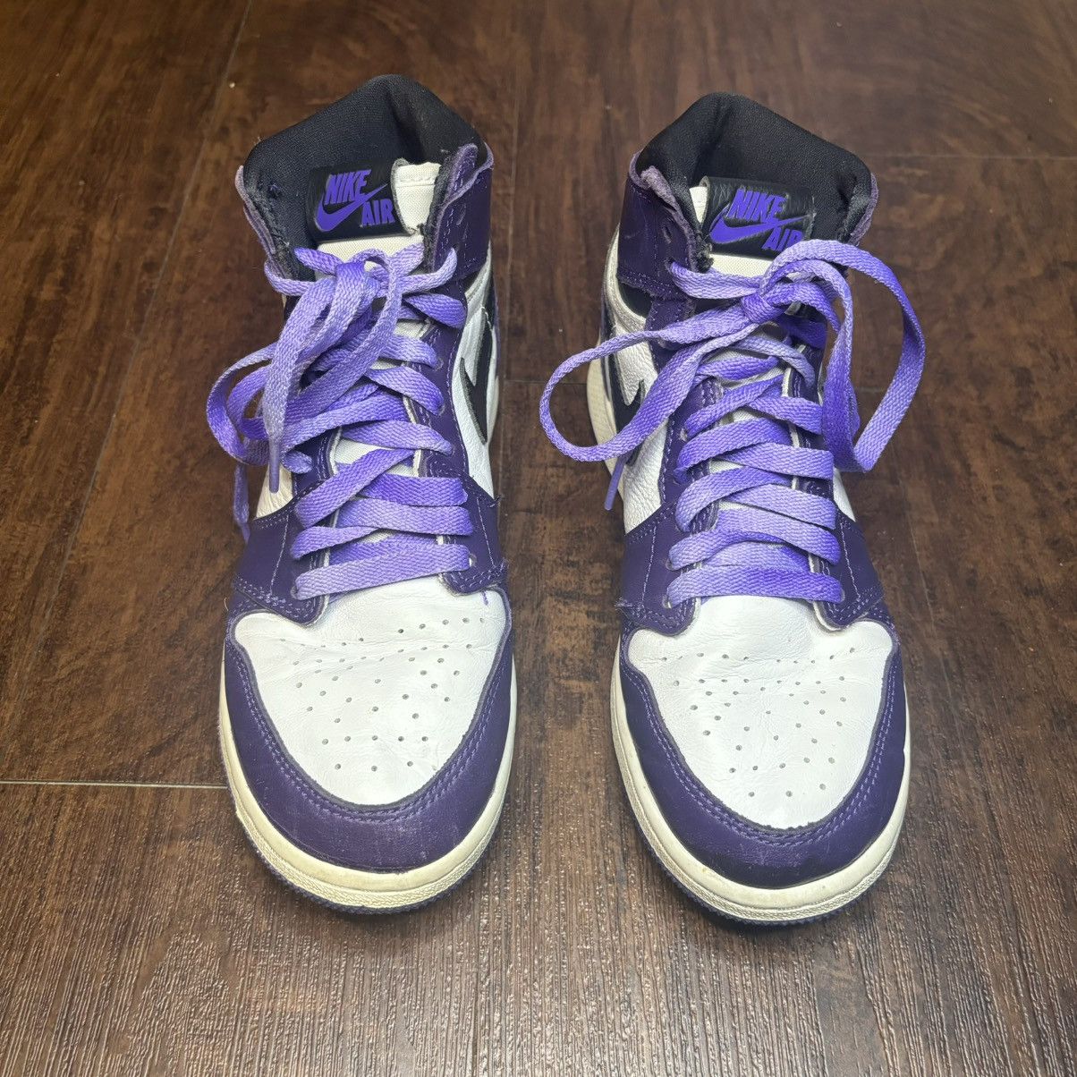Jordan 1 Retro High - Court Purple White Womenswear