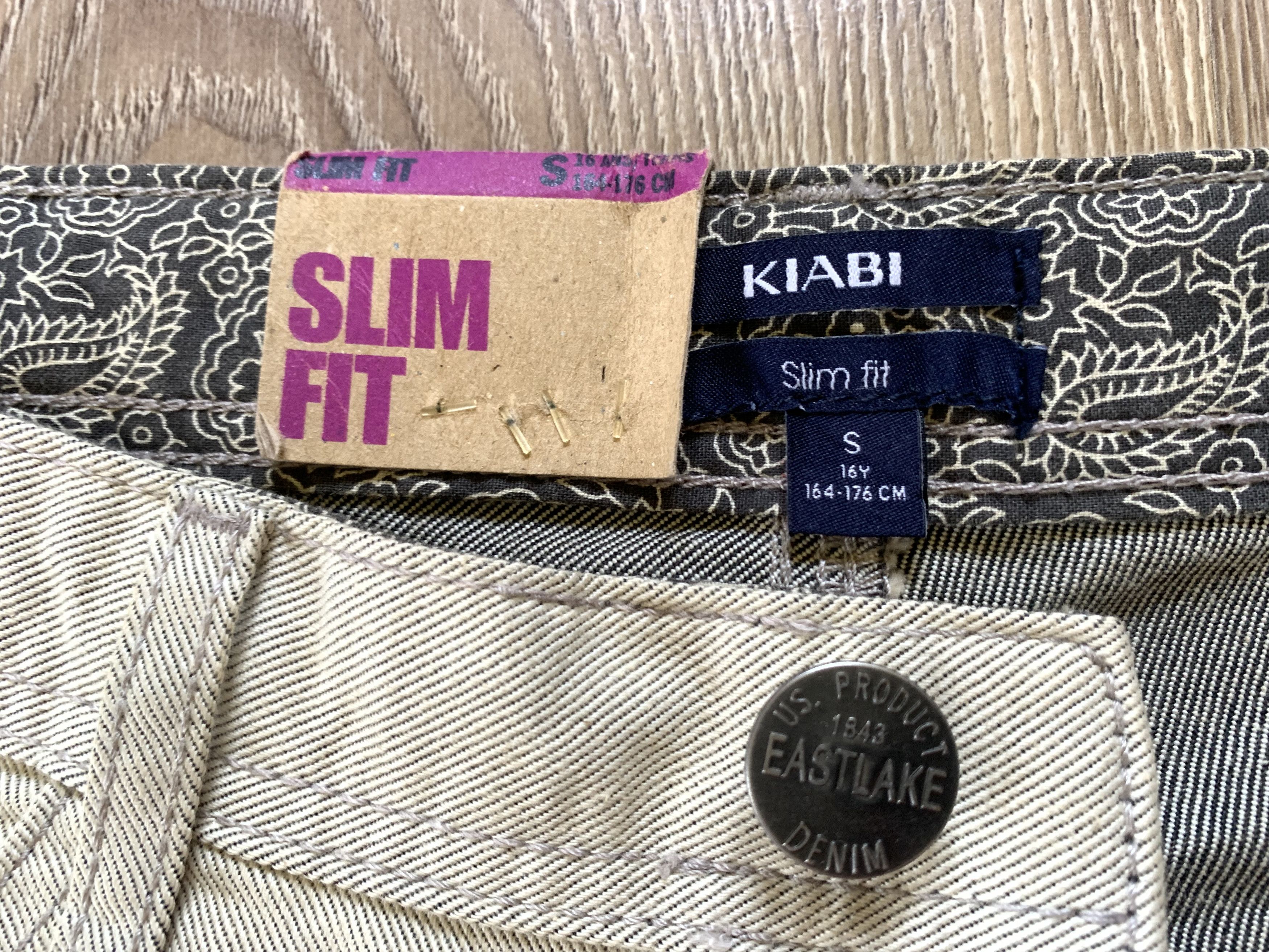 Other Kiabi Slim Fit Beige Denim Jeans Size US 29 - 8 Thumbnail