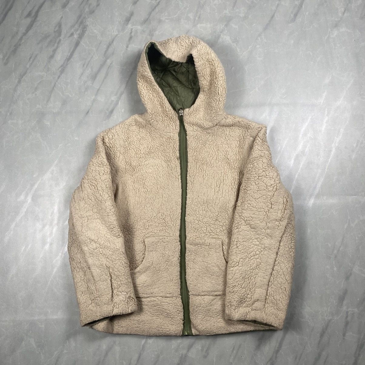 Japanese Brand Vintage Filett Reversible Sherpa Quilted Jacket Size US S / EU 44-46 / 1 - 2 Thumbnail