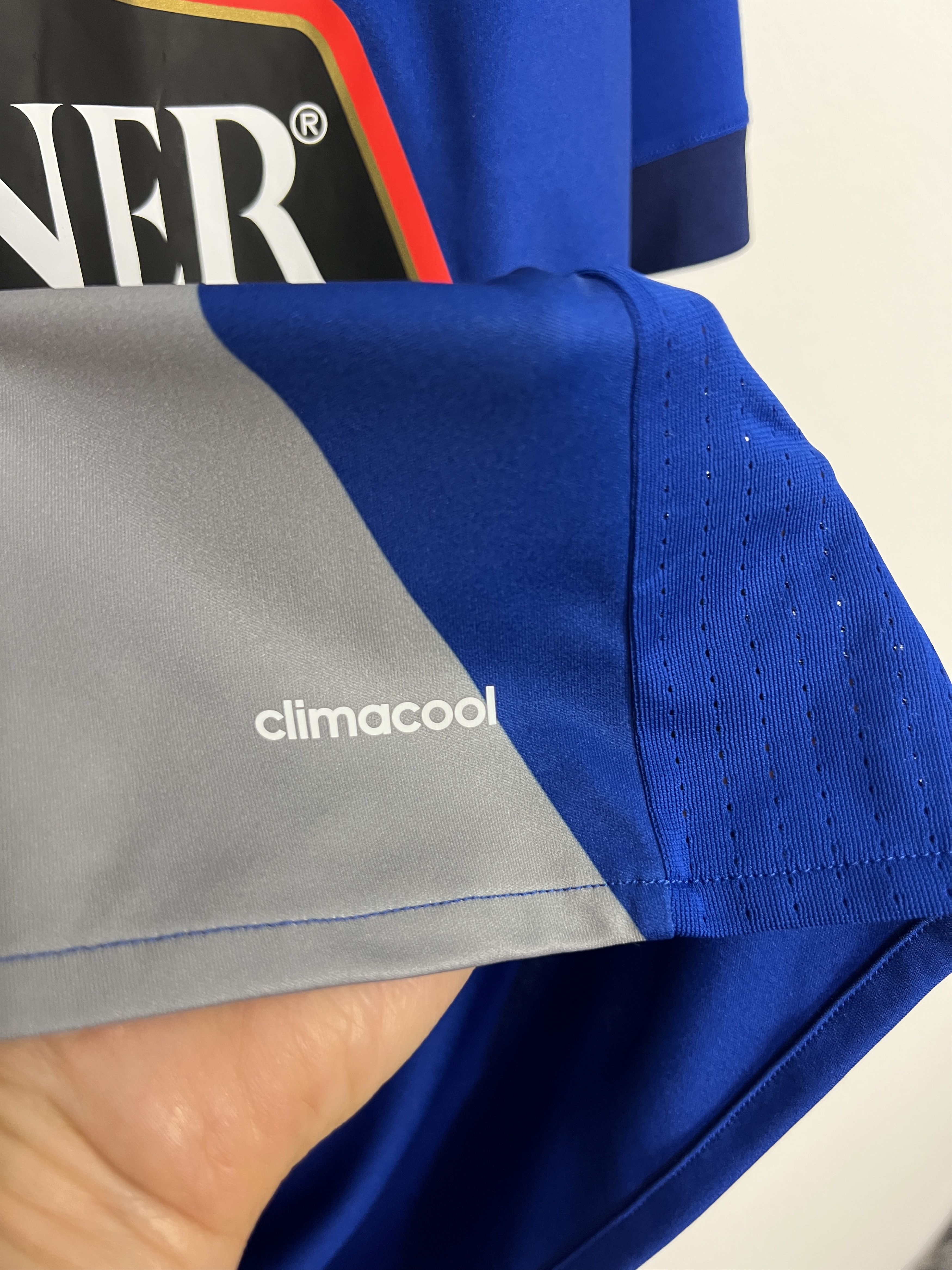 Adidas Emelec Home football shirt 2017 Soccer Adidas Jersey Trikot Size US L / EU 52-54 / 3 - 4 Thumbnail