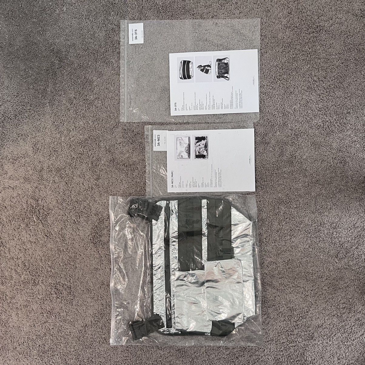 Acronym 3A-3TS & 3A-MZ3 Silver Foil Size ONE SIZE - 2 Thumbnail