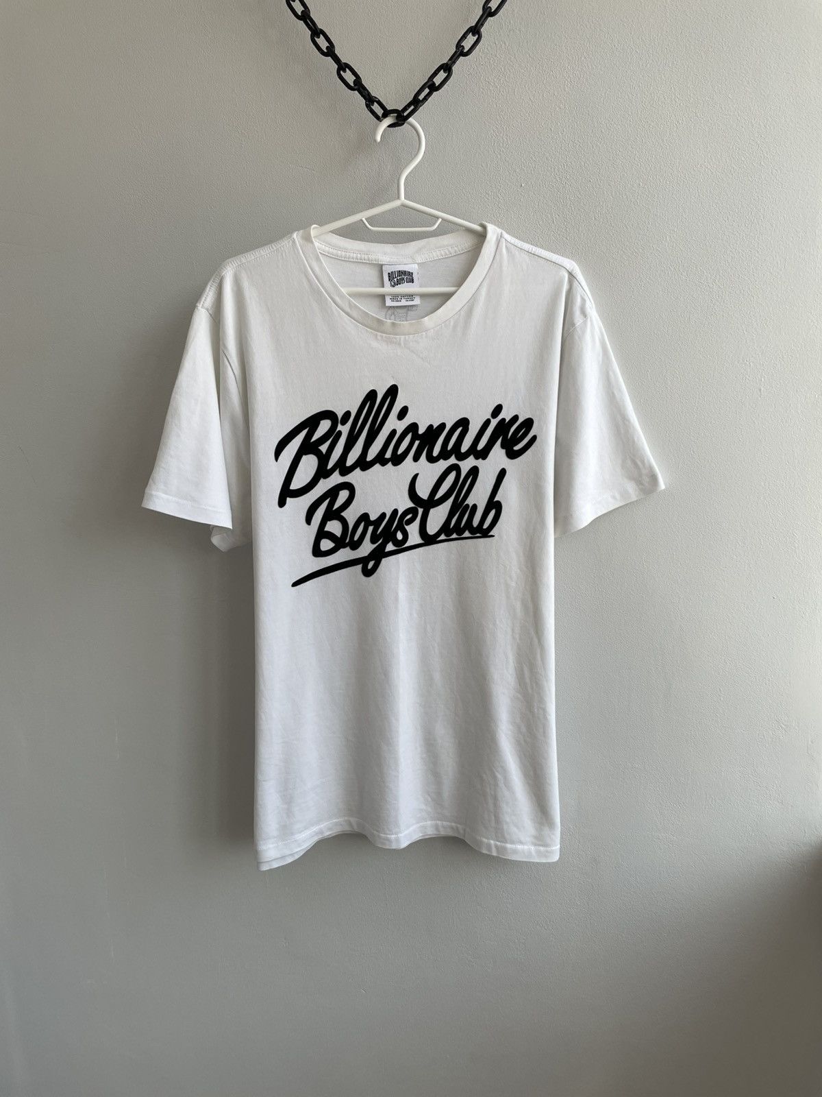 Billionaire Boys Club BBC Scripted T Shirt Tee White Size XL