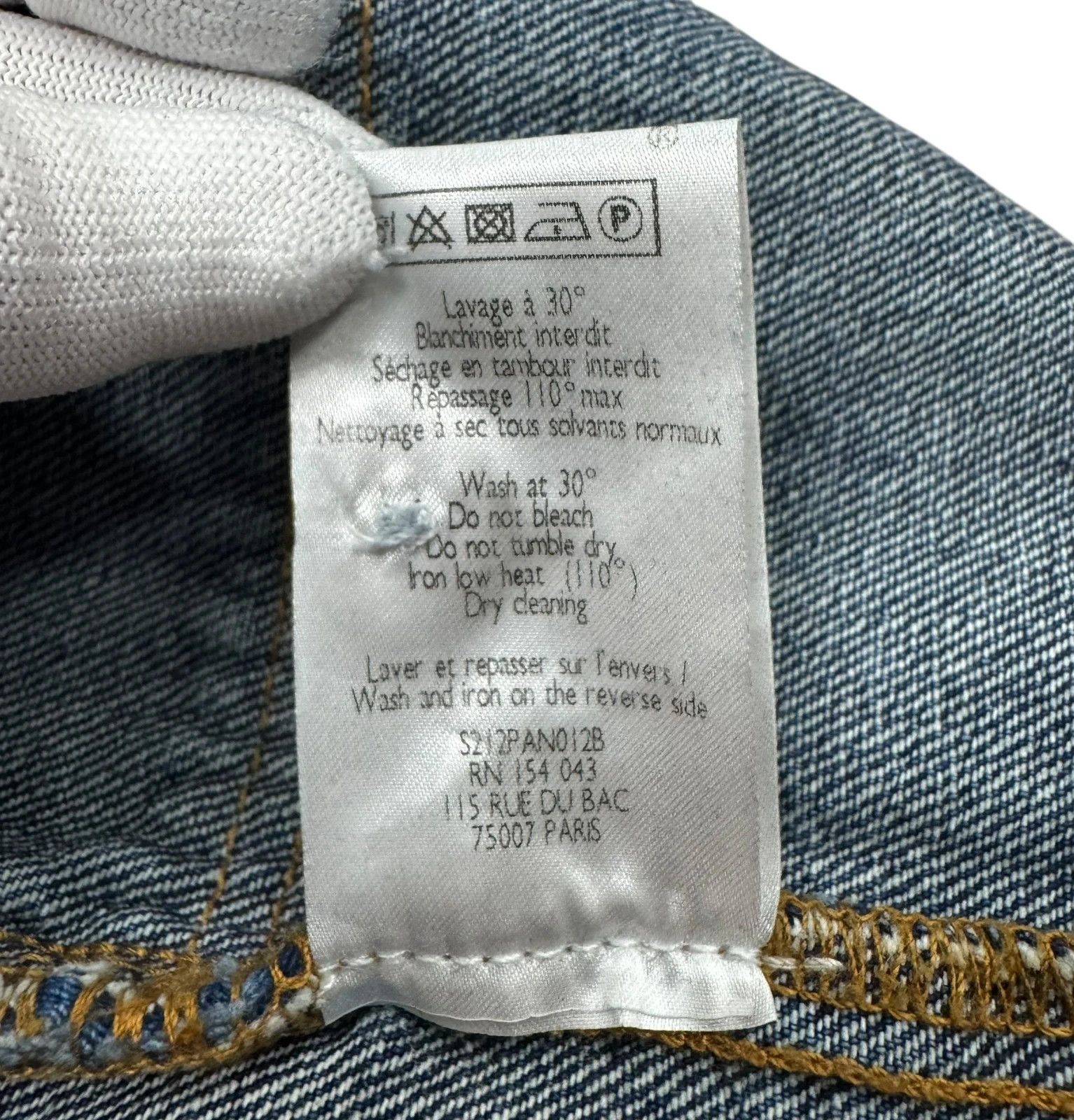 Sezane Sezane Tommy Trousers Denim Flare size 34 Size 25" / US 0 / IT 36 - 13 Thumbnail