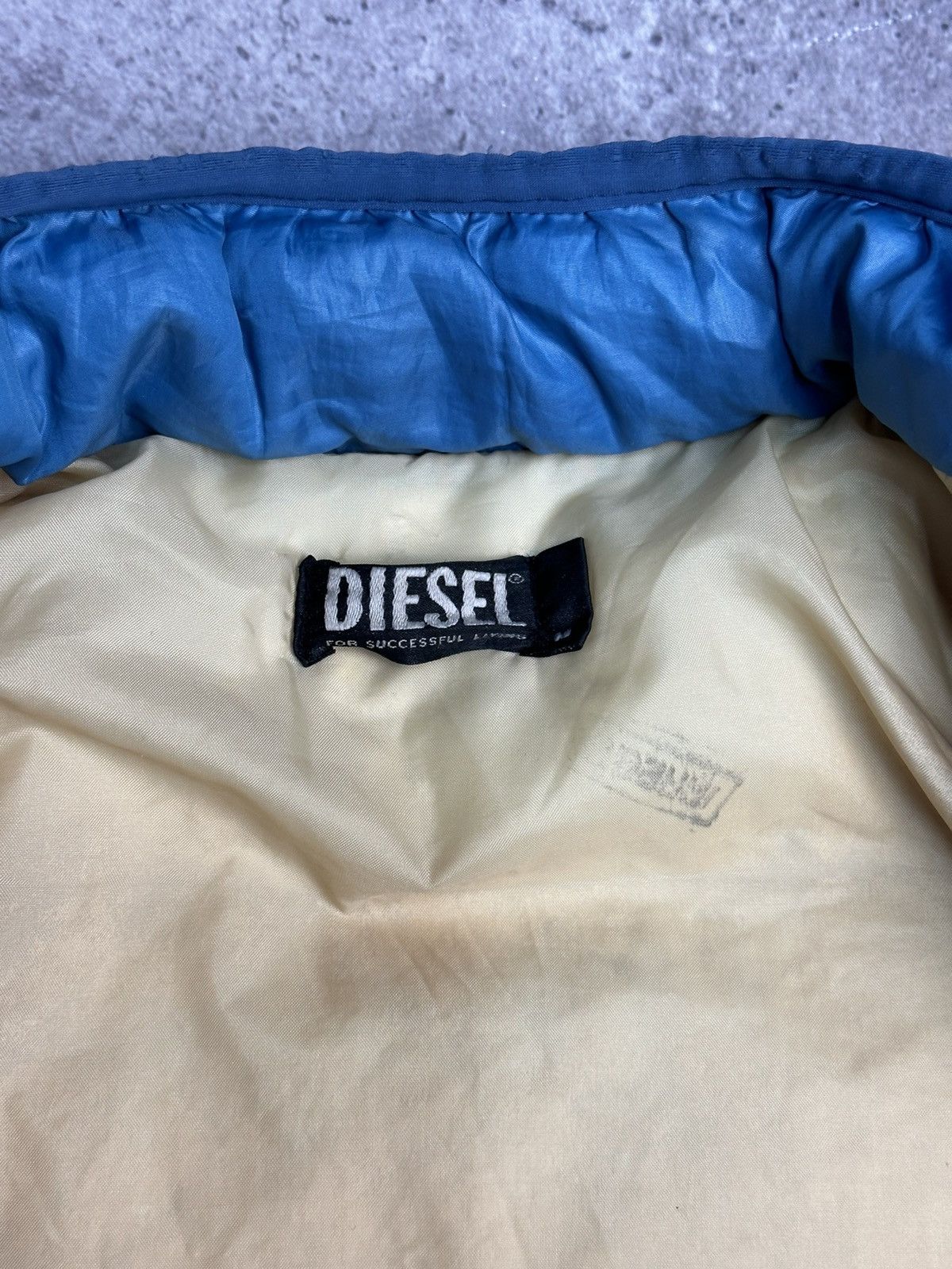 Diesel Vintage Diesel Bomber Puffer Jacket Cropped 90’s Blue Size US M / EU 48-50 / 2 - 18 Thumbnail