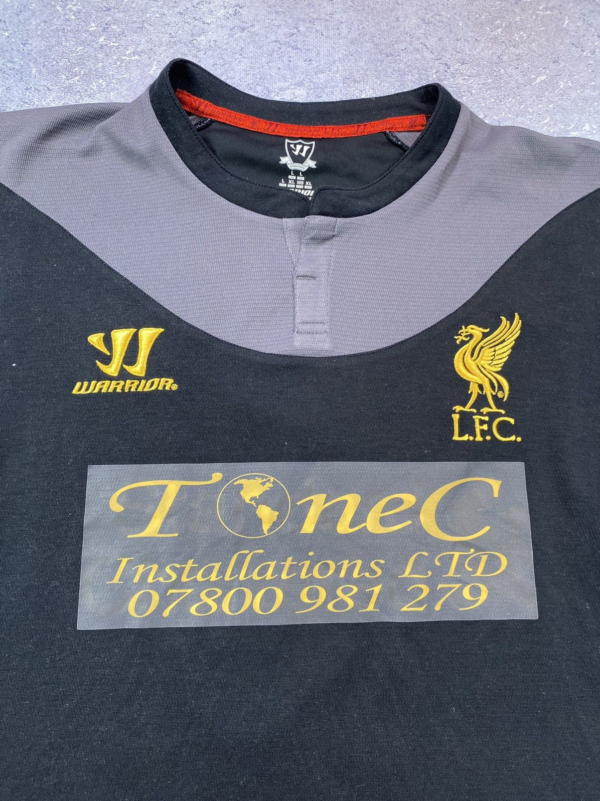 Other Liverpool FC 2012 Away Football Longsleeve Jersey Size US L / EU 52-54 / 3 - 6 Thumbnail