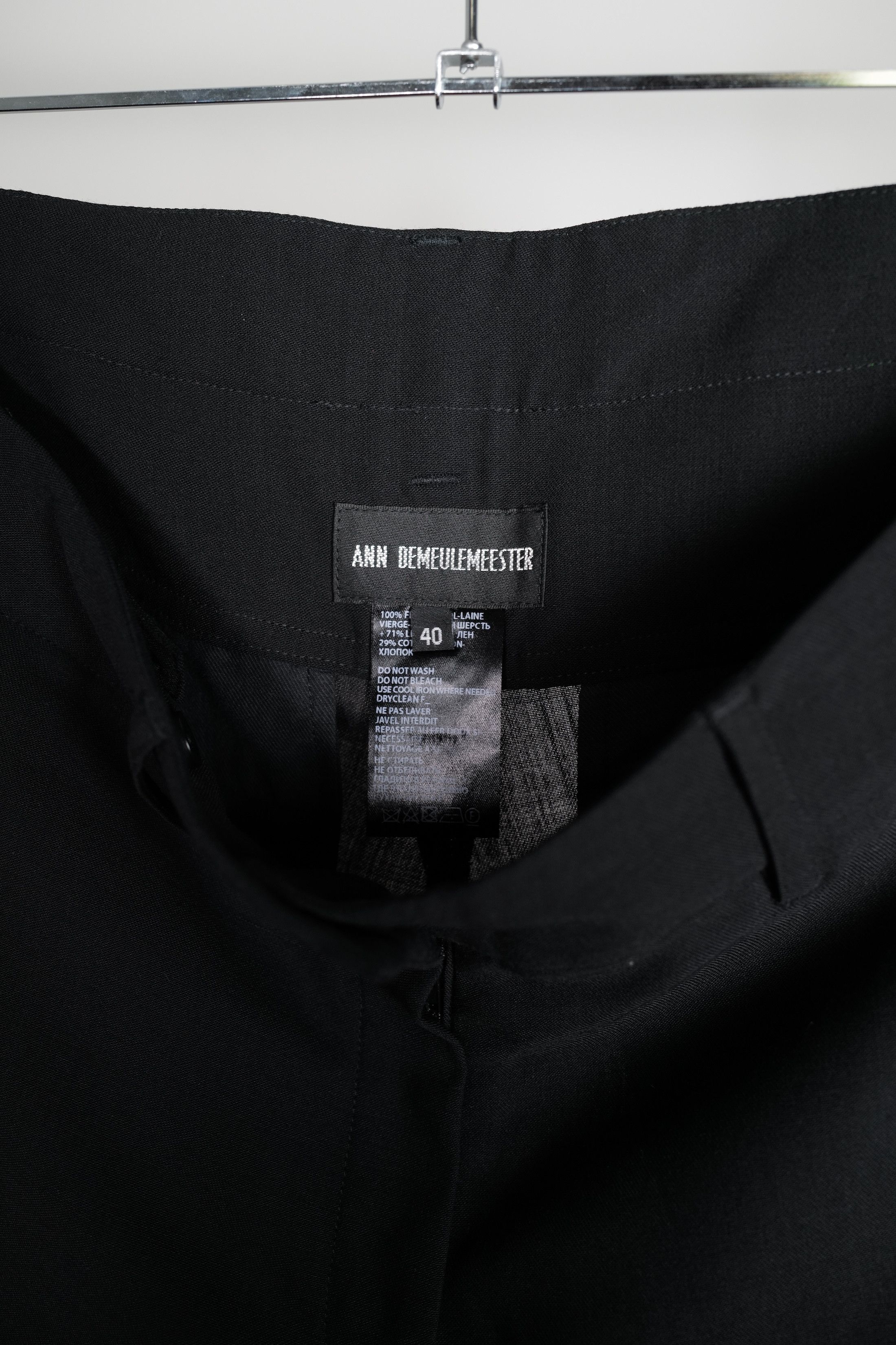 Ann Demeulemeester Ann Demeulemeester Pants Size 27" / US 4 / IT 40 - 16 Thumbnail