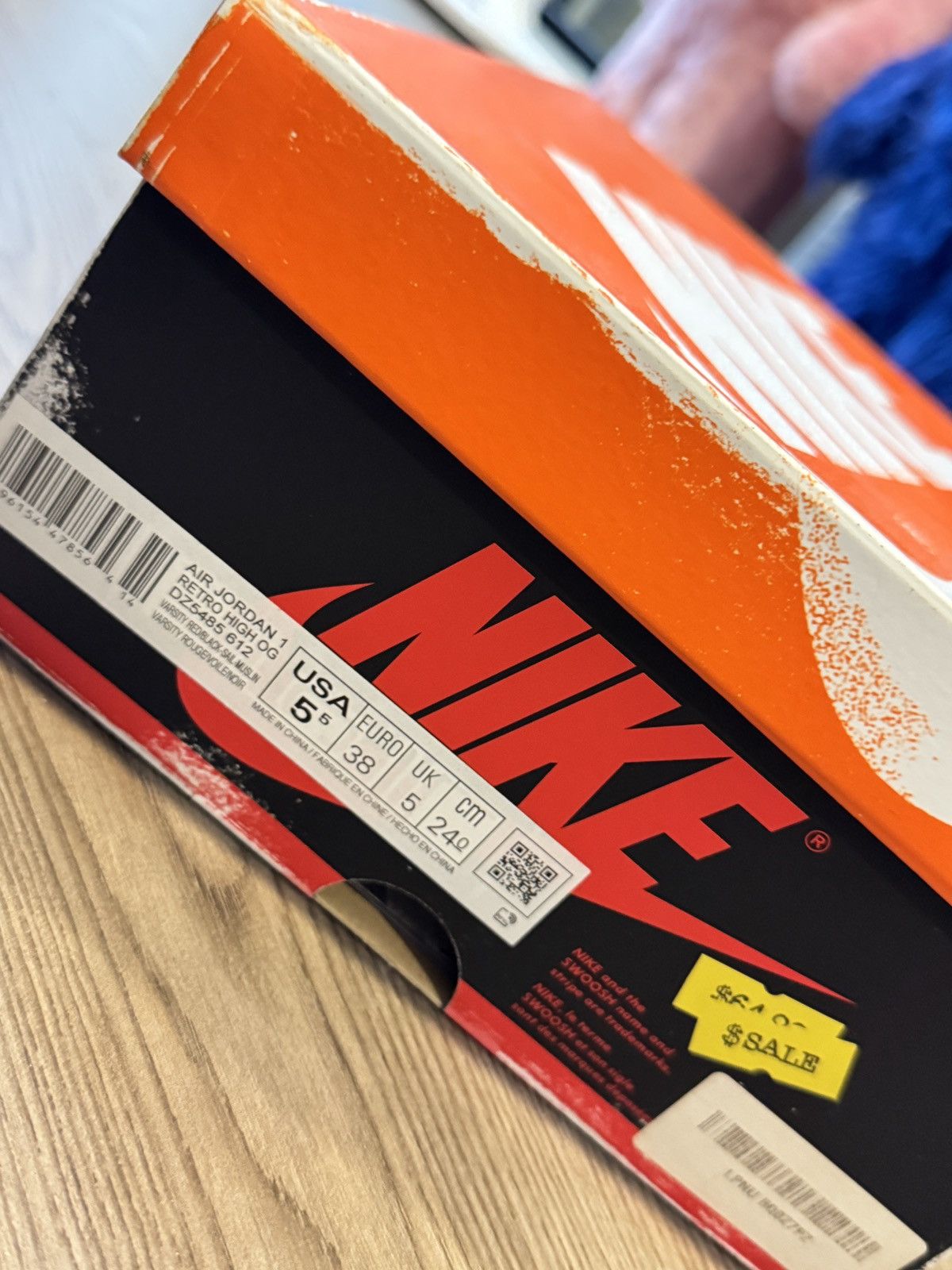 Nike AIR JORDAN 1 RETRO HIGH OG LOST AND FOUND. Size US 5.5 / IT 35.5 - 6 Thumbnail
