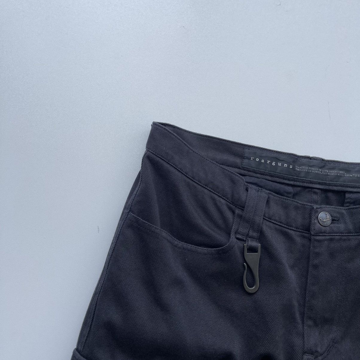 roarguns Roarguns Cotton Pocket Cargo Pants Black Made in Japan Size US 32 / EU 48 - 4 Thumbnail