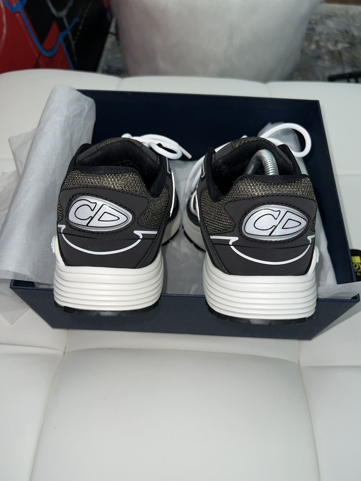 Dior Black/olive b30 sneakers Size US 8 / EU 41 - 6 Thumbnail