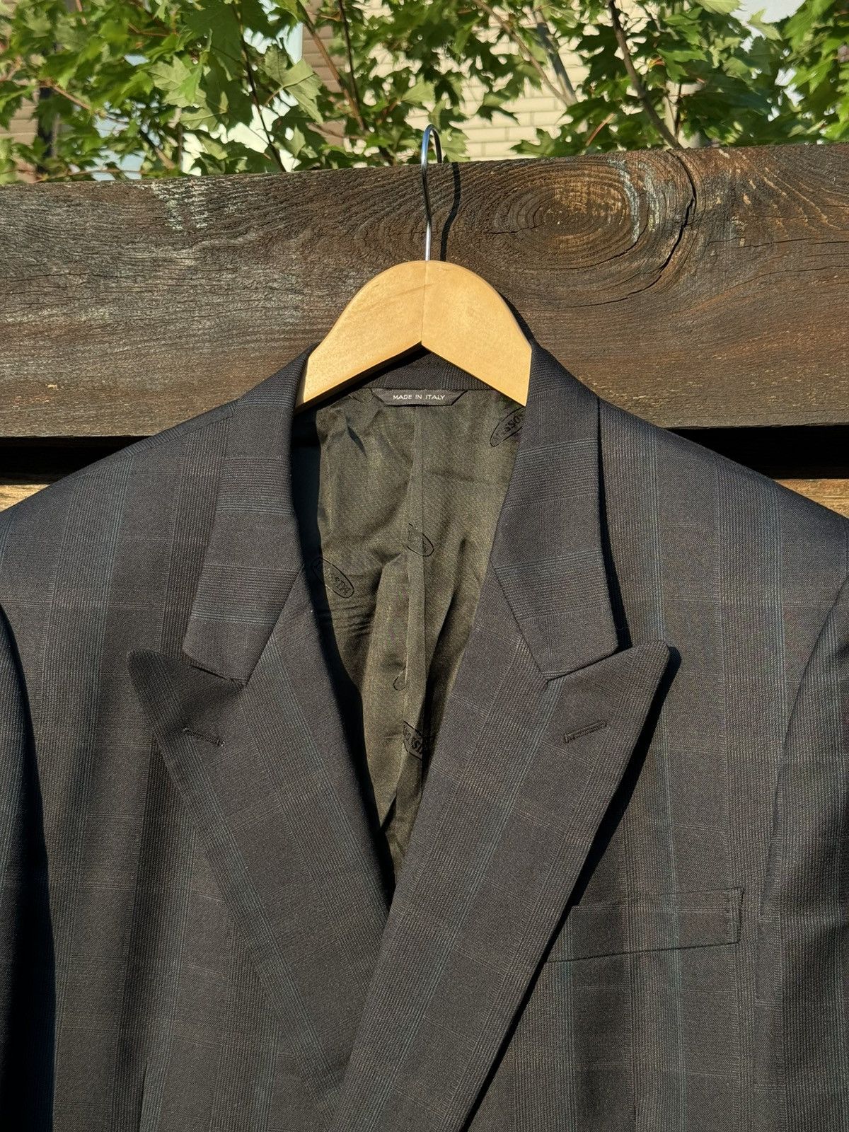 Missoni Missoni Uomo Gray Double Breasted Blazer Lin and wool Size 40R - 6 Thumbnail