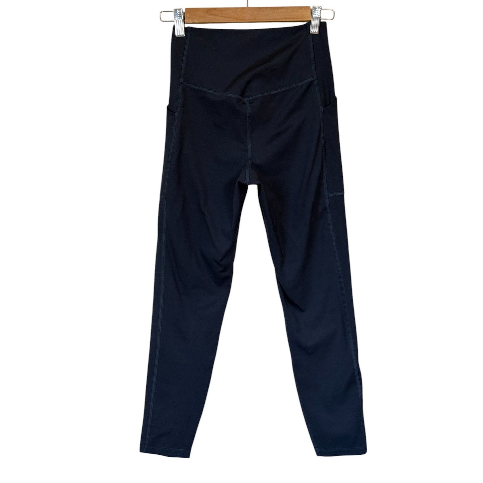 Girlfriend Collective Girlfriend Collective Leggings Women S Navy Blue Activewear Size 23" - 4 Thumbnail