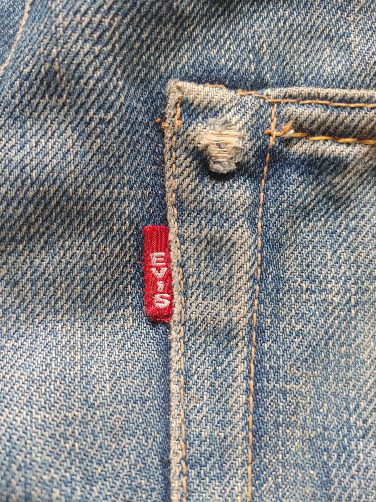 Evisu × Vintage Vintage Evisu Evis Selvedge Denim Size US 35 - 2 Thumbnail