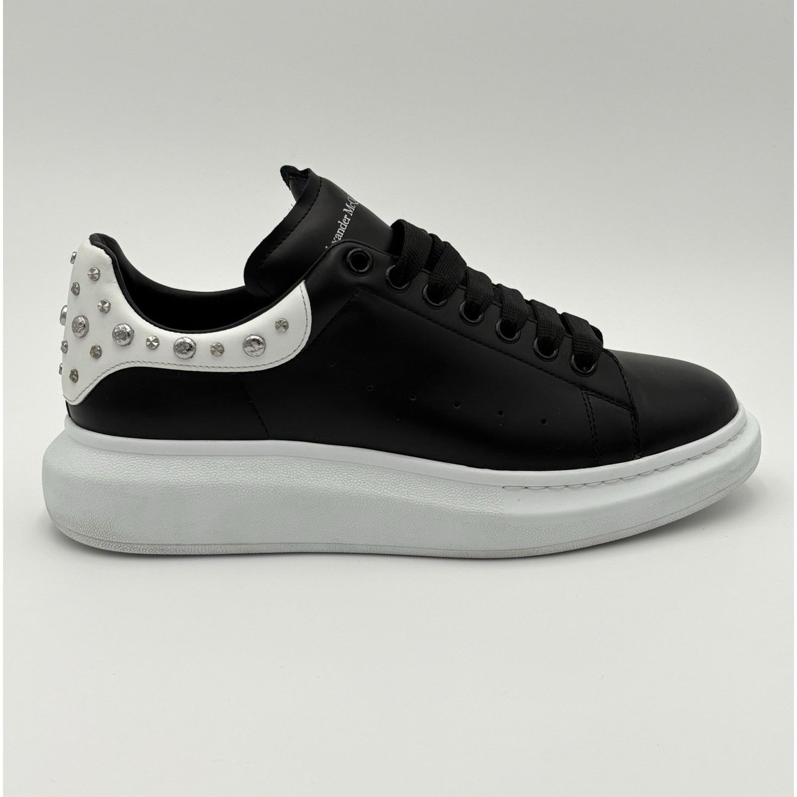 Alexander McQueen Alexander McQueen Studded Oversized ' Black White ' | CLEAN! Size US 10 / EU 43 - 2 Thumbnail