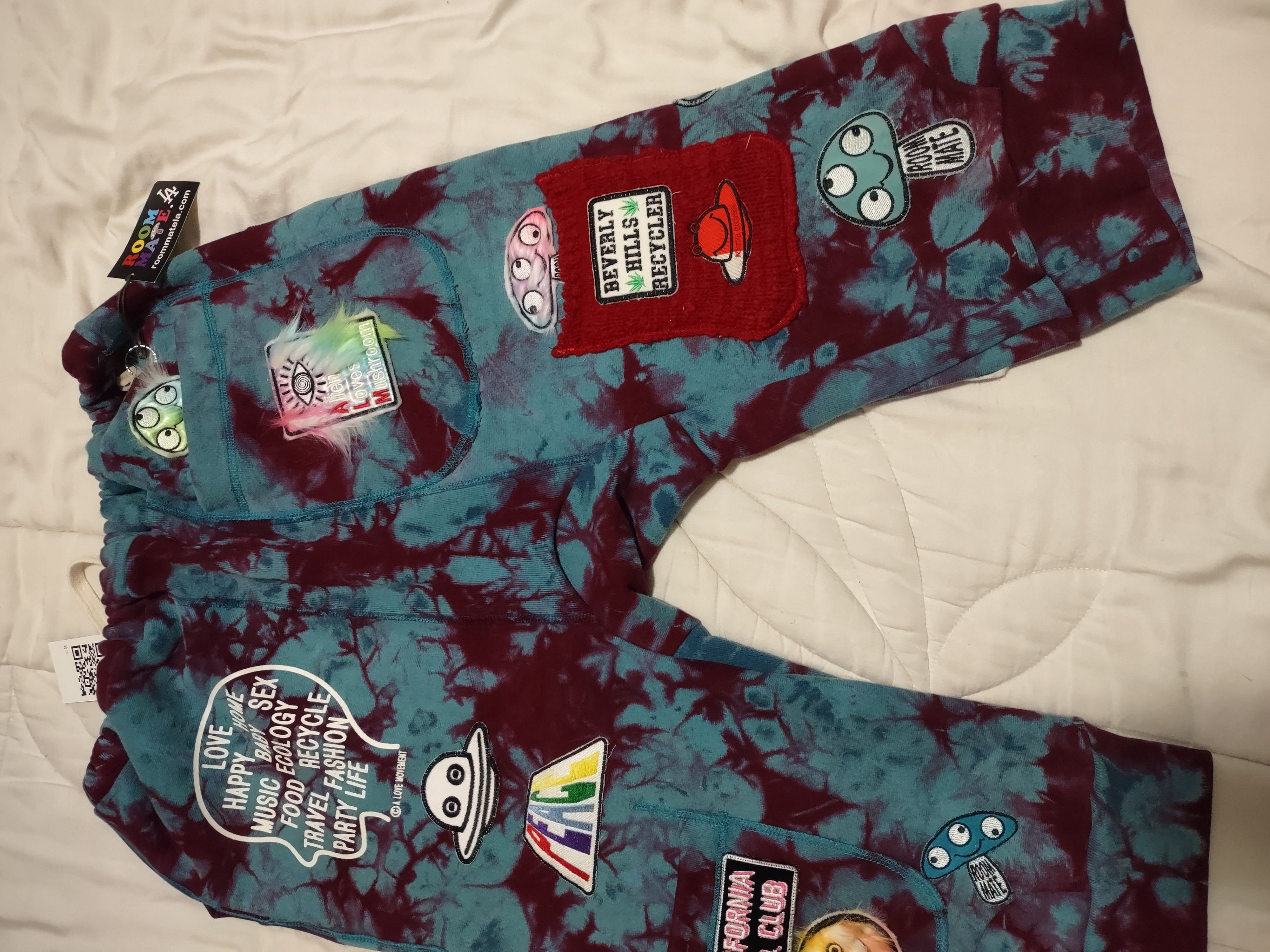Champion X ALM A Love Movement Sweatpants re-worked 1 of 1