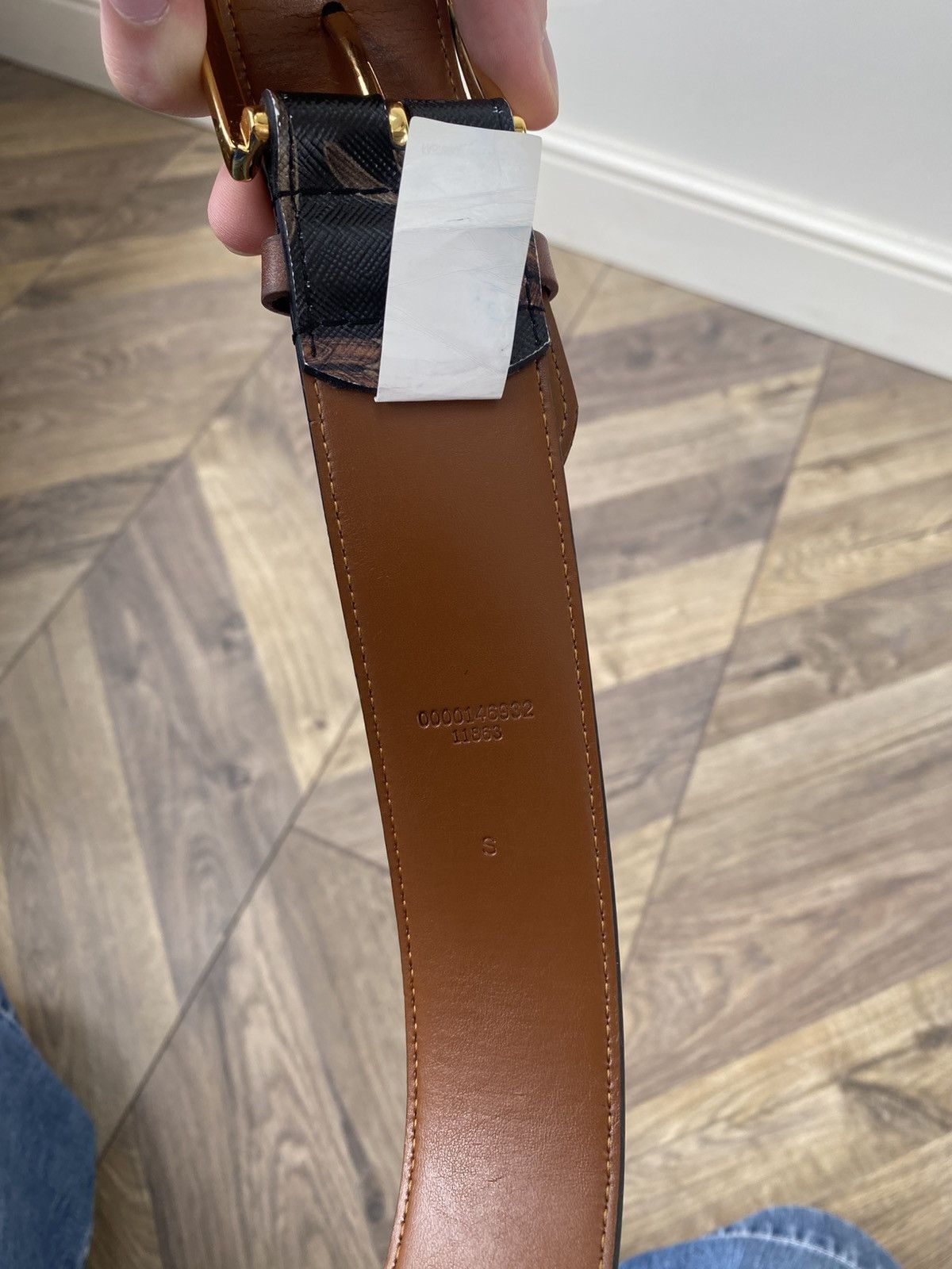 Ralph Lauren Vintage Ralph Lauren bit and bridle print all over logo belt Size 28 - 4 Thumbnail