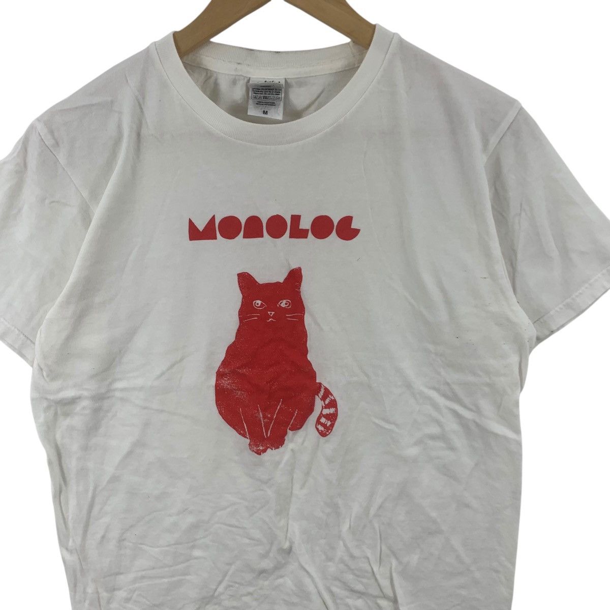 Anime ANIME MONOLOG CAT Illustration Artist Manga Tee Shirt Top Size M / US 6-8 / IT 42-44 - 5 Thumbnail