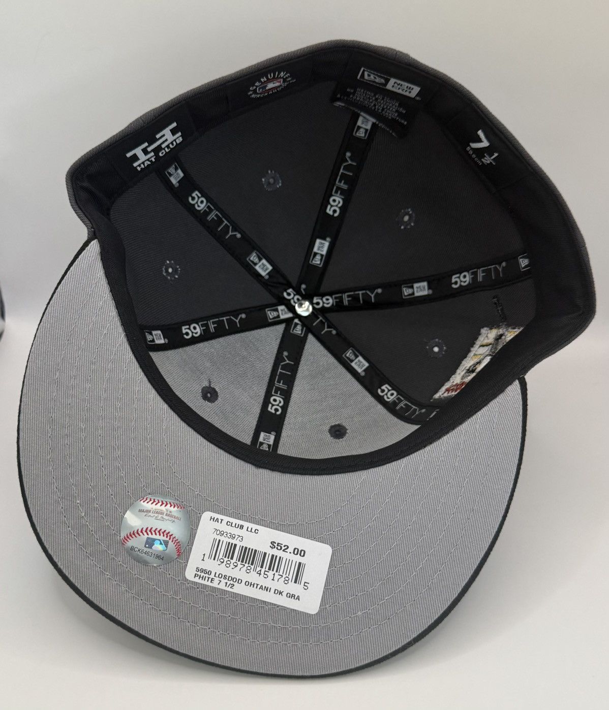 Hat Club Size 7 1/2 Hat Club LA Exclusive New Era Los Angeles Dodgers Size ONE SIZE - 4 Thumbnail