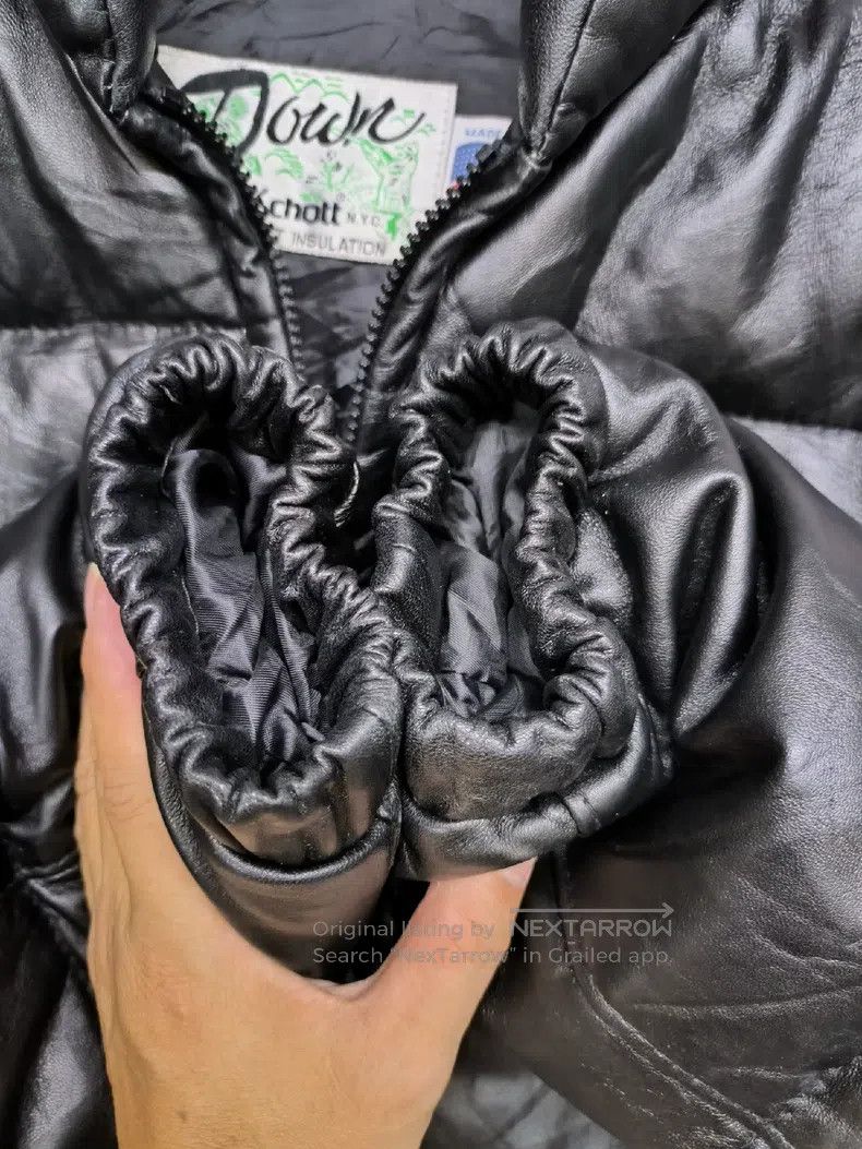 Schott Schott Warm down jacket mid-length top layer sheepskin Size US XXS / EU 40 - 6 Thumbnail