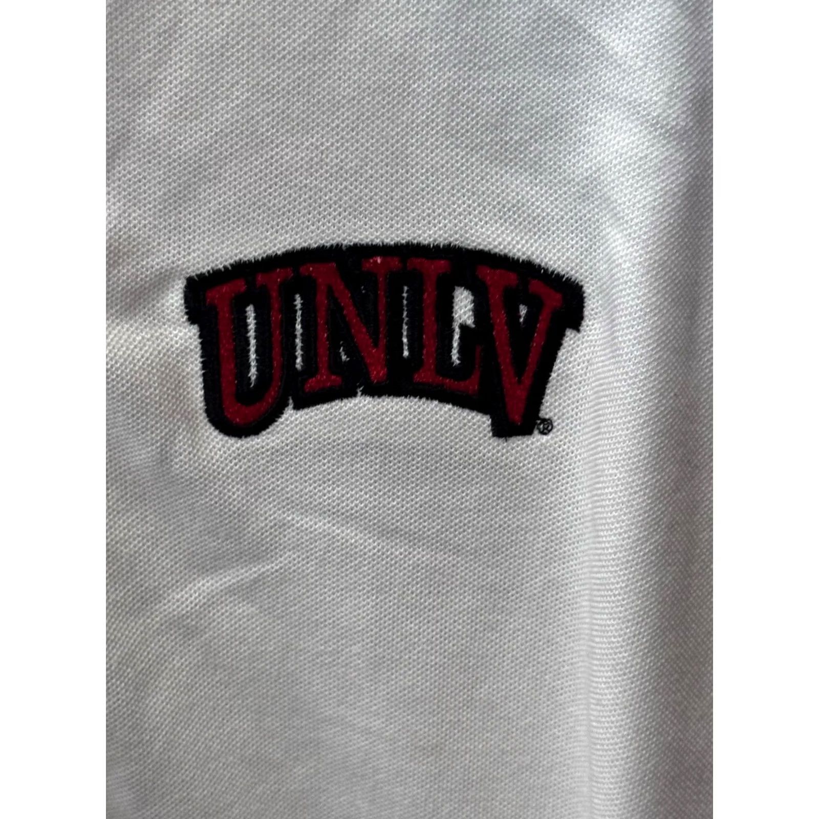 Vintage UNLV Rebels Licensed POLO SHIRT NWT Small S Adult Mens Size US S / EU 44-46 / 1 - 5 Thumbnail