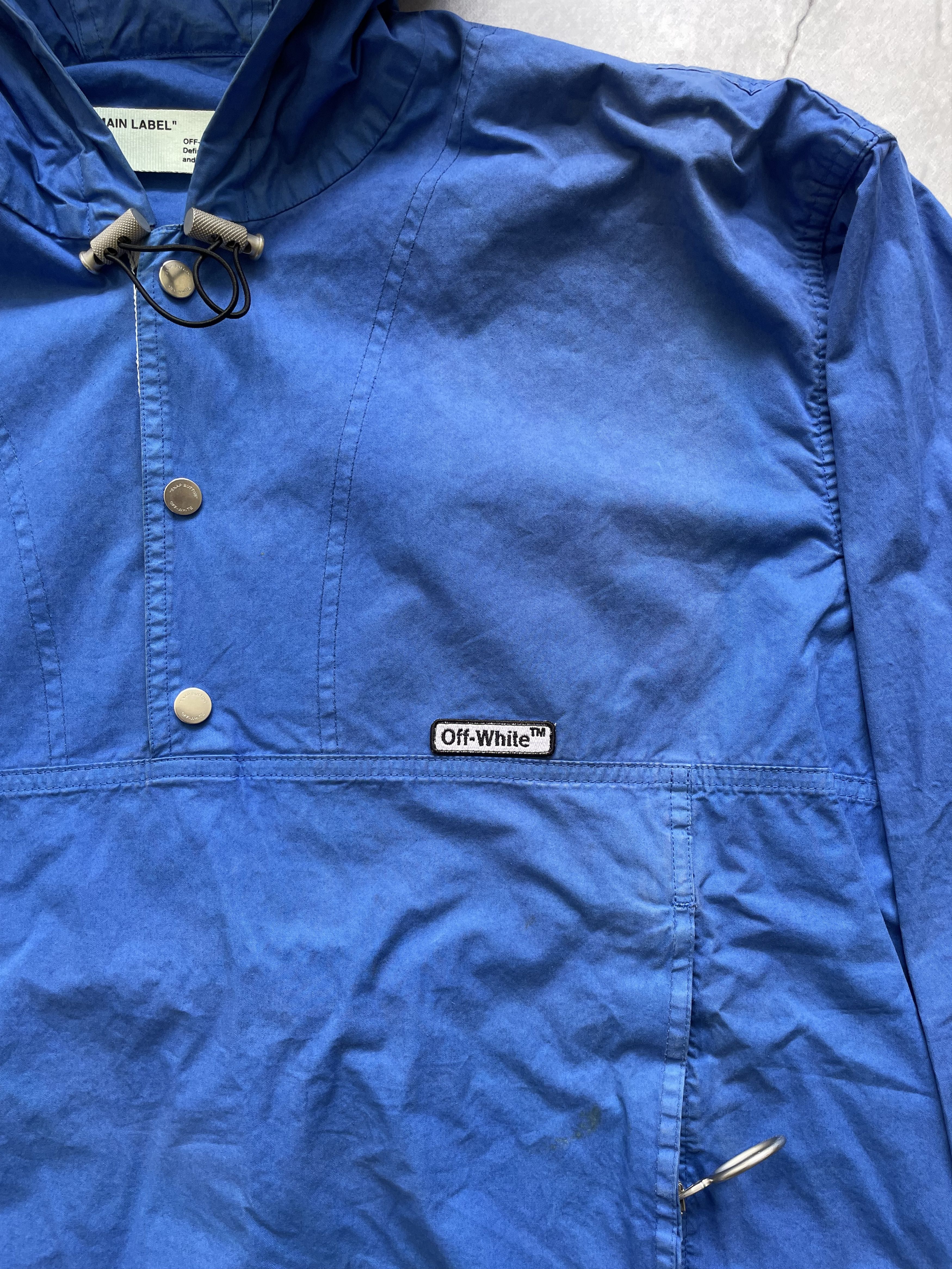 Off-White Off-White Pullover Anorak Jacket OG Virgil Era Size US M / EU 48-50 / 2 - 6 Thumbnail