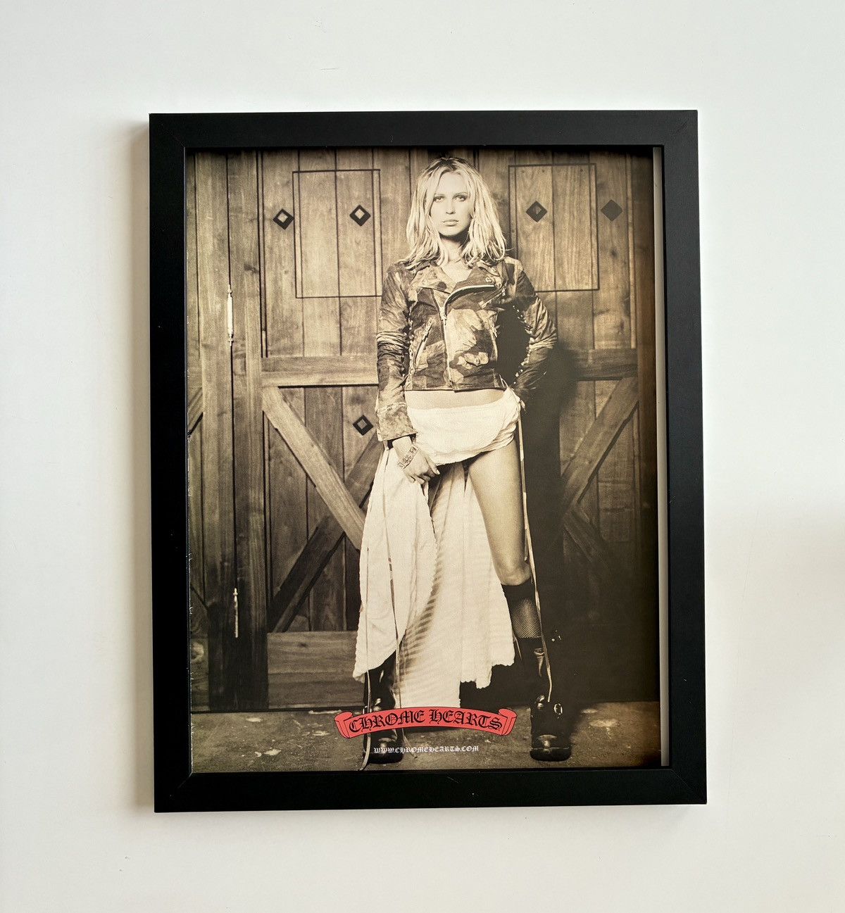 Chrome Hearts Chrome Hearts vintage photo Framed poster 9x11 Size ONE SIZE - 1 Thumbnail