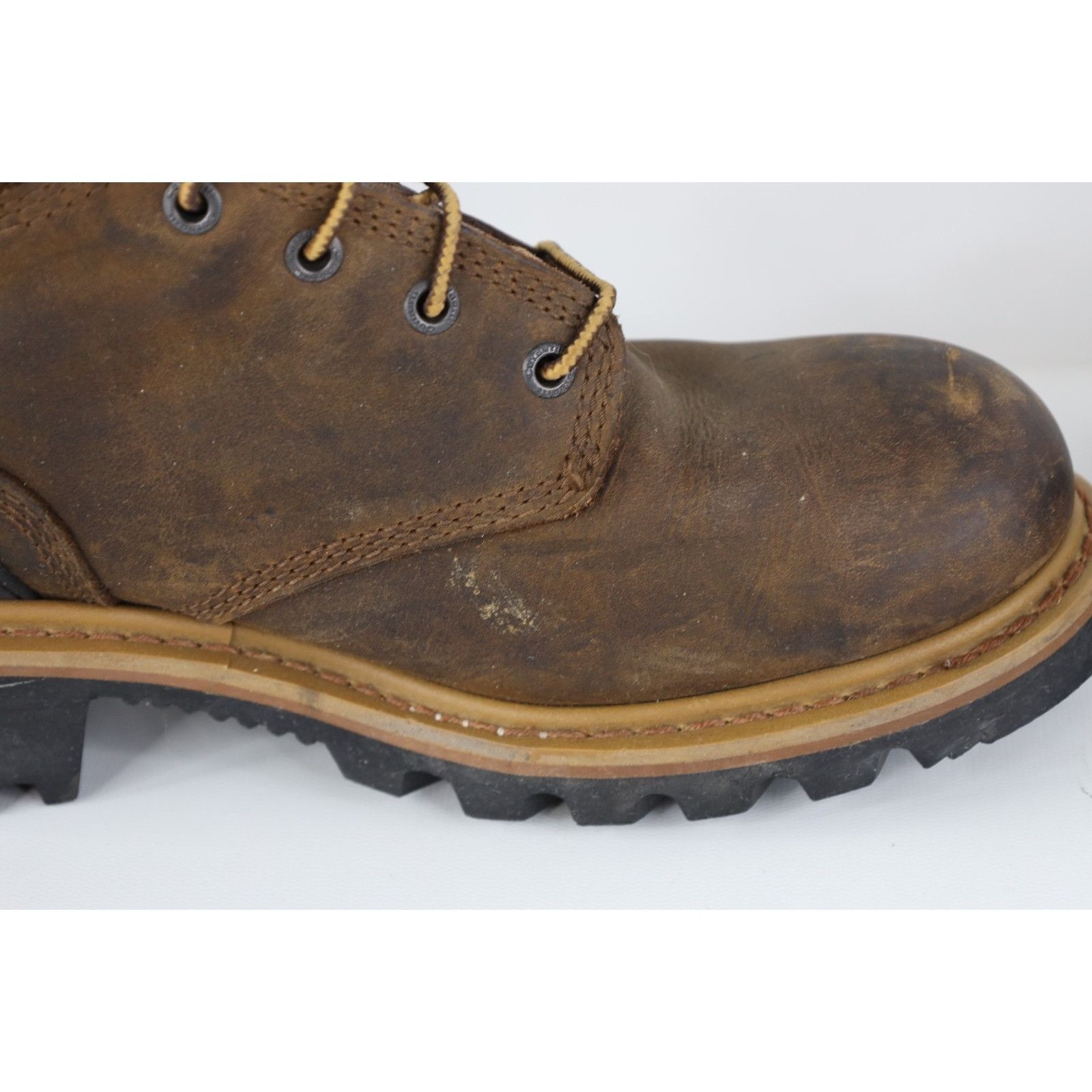 Vintage Carhartt Distressed Waterproof Leather Boots