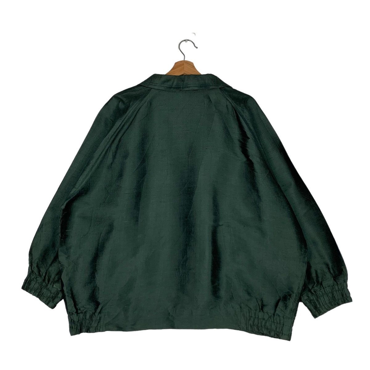 Vintage SHINAWATRA THAI HOUSE Green Casual Jacket #0497-C23 Size US M / EU 48-50 / 2 - 7 Thumbnail