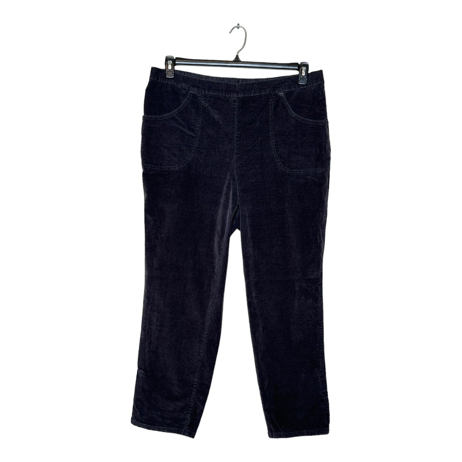 Hanes JMS by Hanes gray corduroy pull on stretch pants size 2X Size 40" / US 18 - 1 Thumbnail