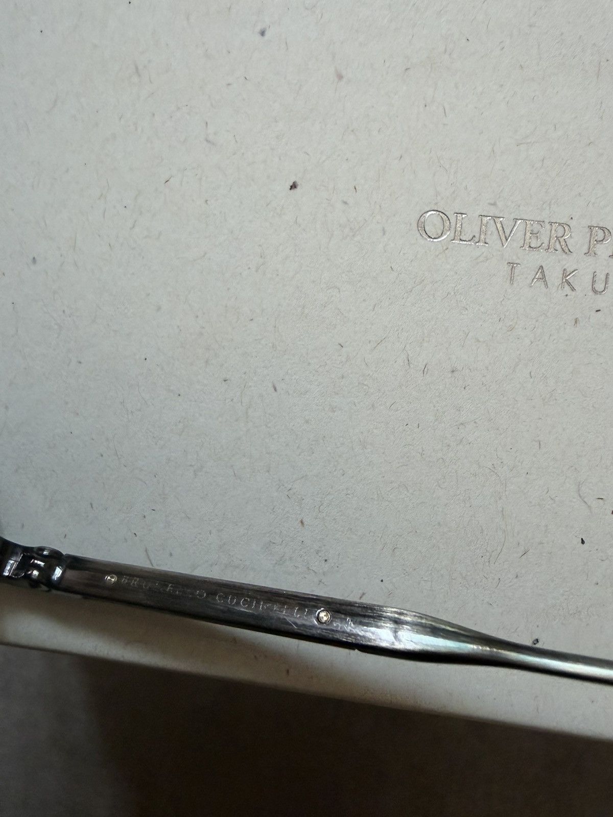 Brunello Cucinelli × Oliver Peoples Brunello Cucinelli X Oliver Peoples Size ONE SIZE - 12 Thumbnail