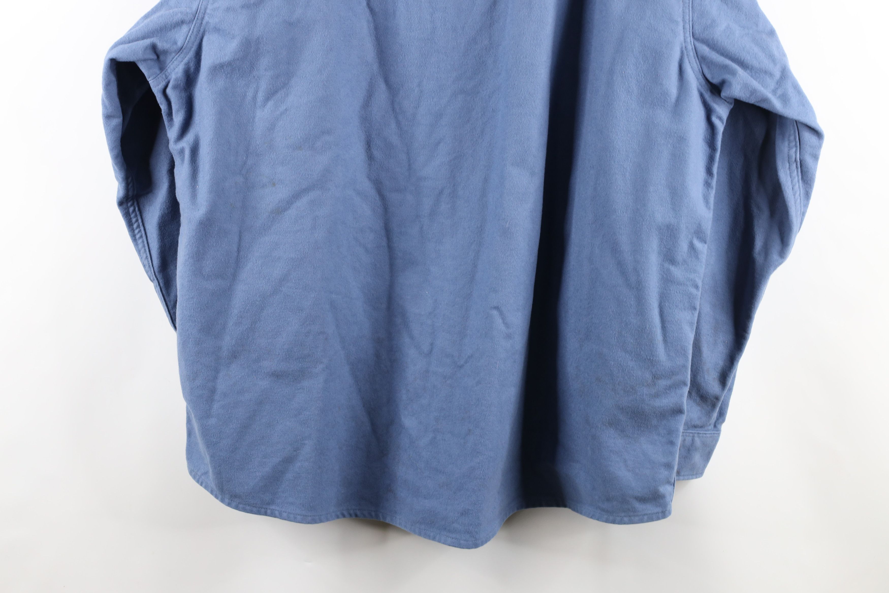 FiveBrother × Vintage Vintage 90s Five Brother Heavyweight Cloth Button Shirt Size US XXL / EU 58 / 5 - 11 Thumbnail