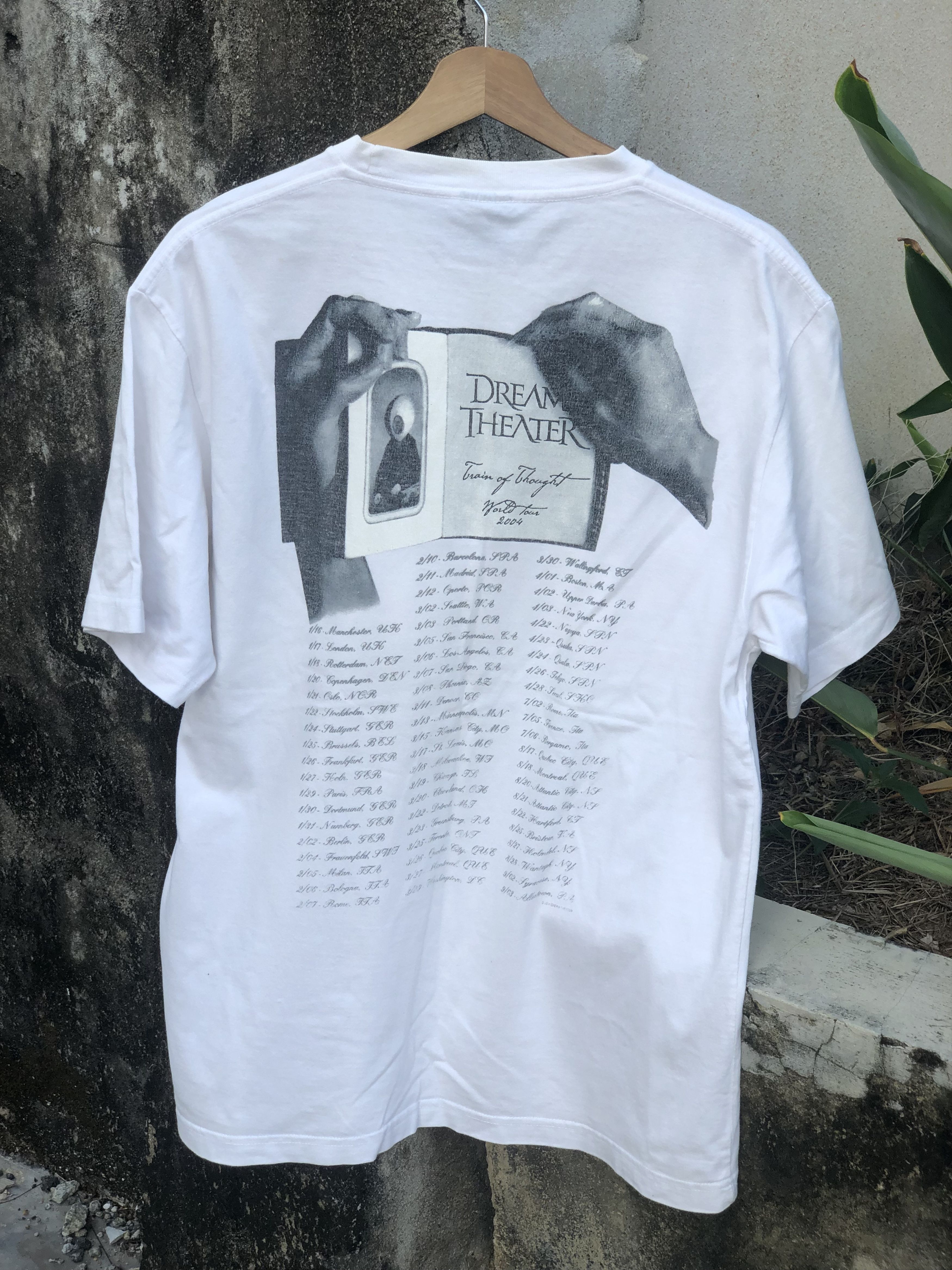 Band Tees 2004 Vintage Dream Theater "Train Of Thought" Album Tee Size US L / EU 52-54 / 3 - 2 Thumbnail