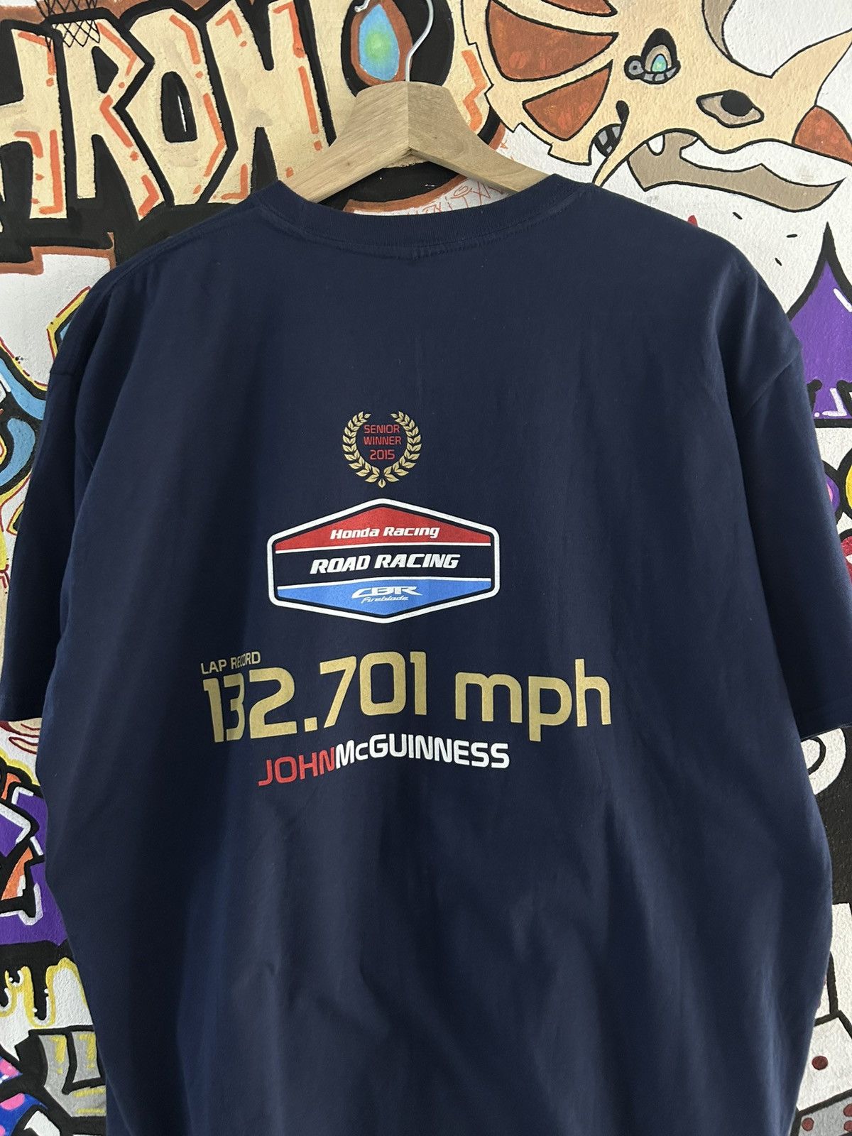 Honda Honda Racing Tee Size US XXL / EU 58 / 5 - 4 Thumbnail