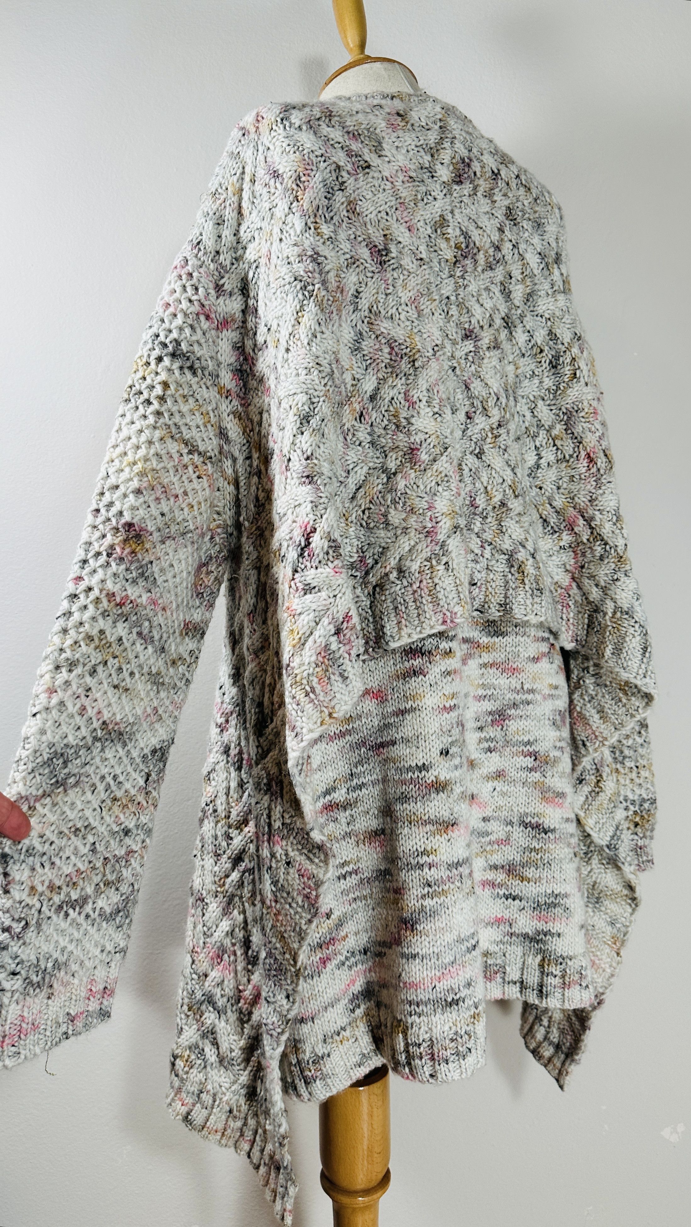Henrik Vibskov Poncho oversize Sweater wool Size ONE SIZE - 5 Thumbnail