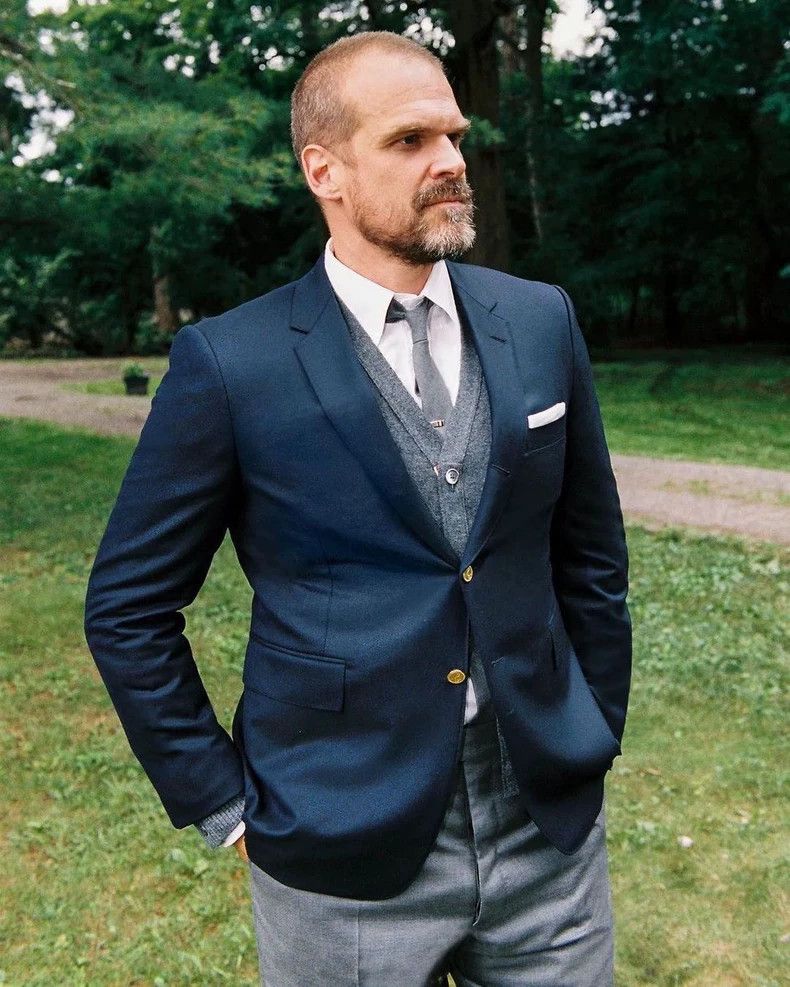 Thom Browne Thom Browne size1 Dark blue gold buttoned suit Size 36R - 6 Thumbnail