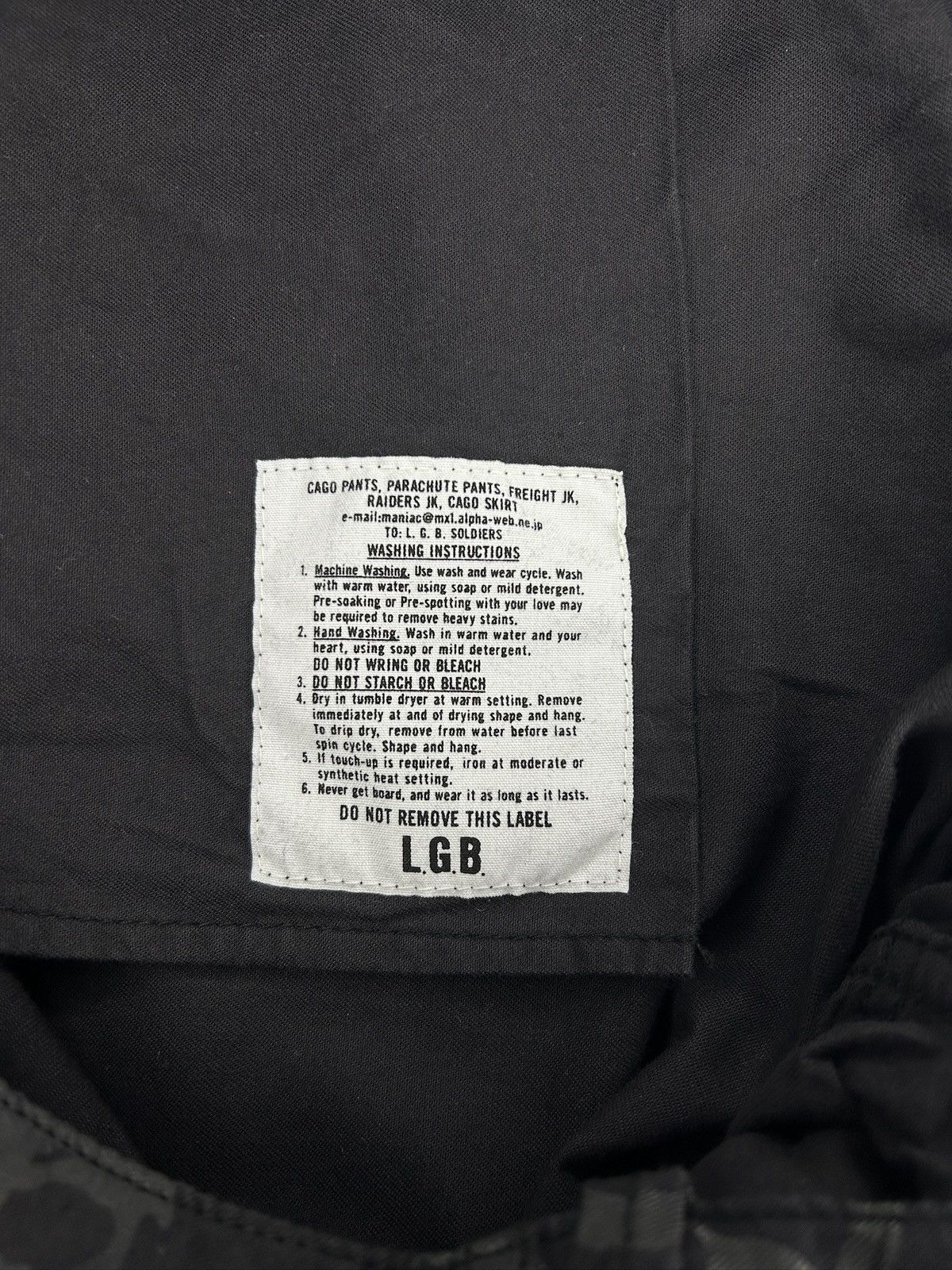 Le Grande Bleu (L.G.B.) Skull Parachute Trousers Size US 36 / EU 52 - 3 Thumbnail