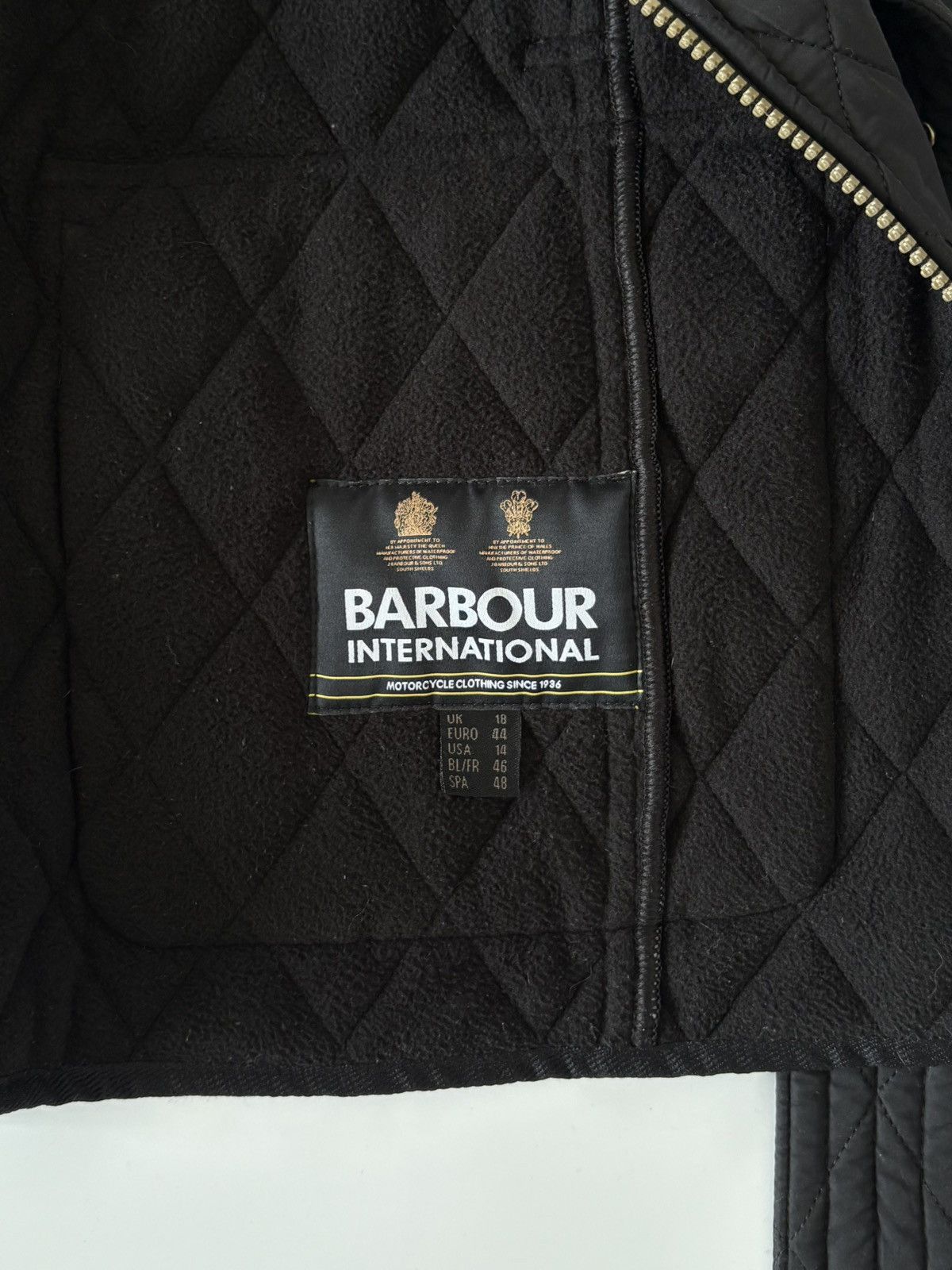 Barbour Barbour International Tourer Polarquilt Black Jacket 14 XXL Size XXL / US 16-18 / IT 52-54 - 10 Thumbnail