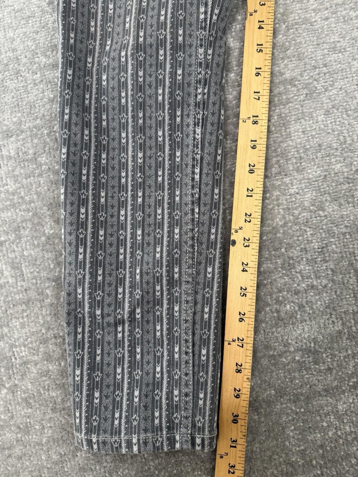 Levi's Levi's 524 Too Superlow Stretch Skinny Jeans Stripe 31x31 Size 31" - 4 Thumbnail