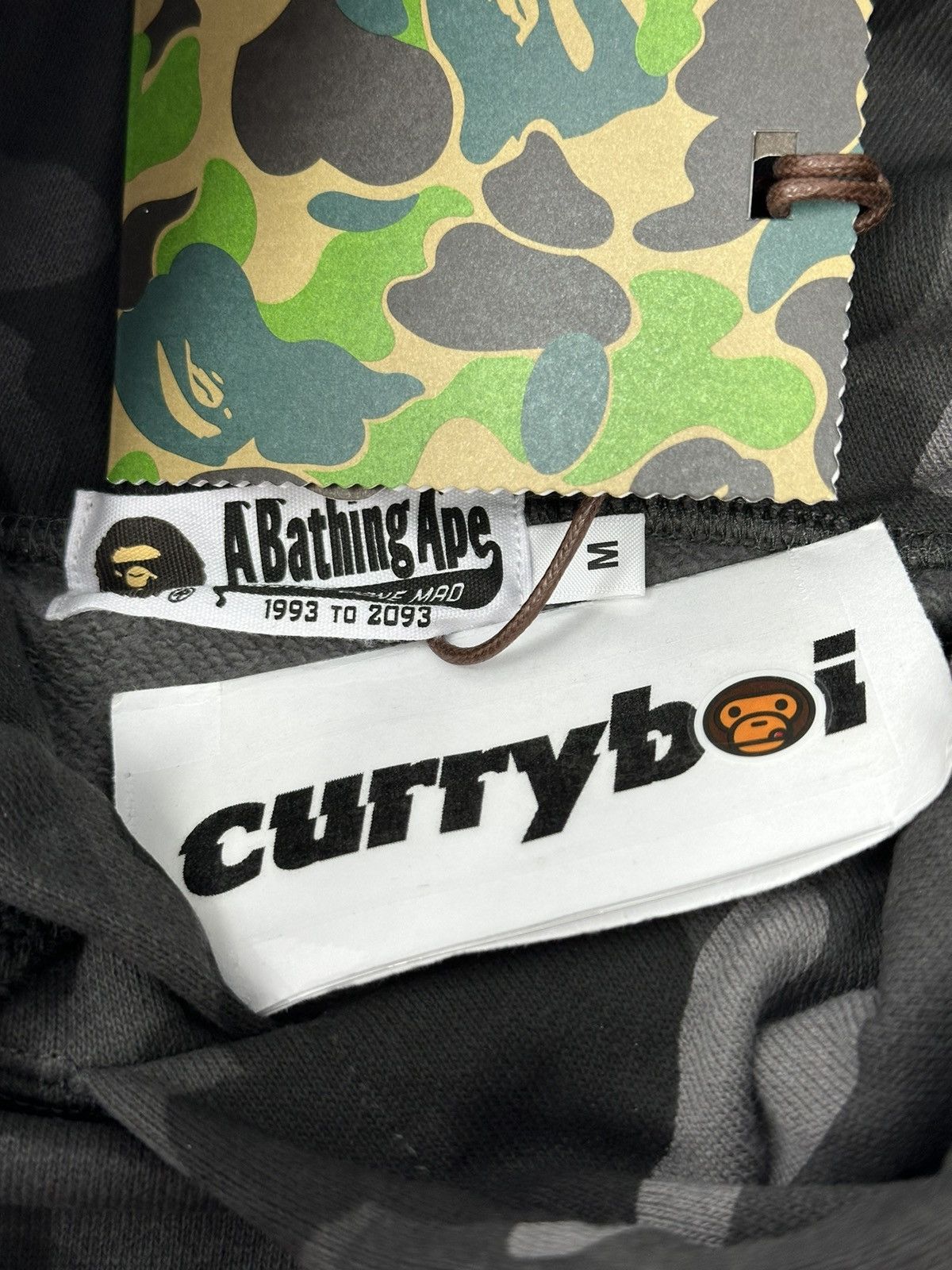 Bape BAPE Color Camo College Pullover Hoodie Black Size US M / EU 48-50 / 2 - 5 Thumbnail