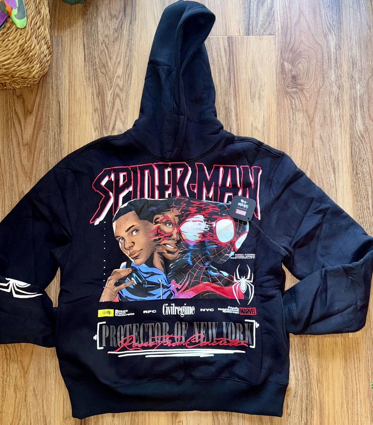 Civil Regime × Marvel Comics Civil Regime x Spiderman New York Large Size US L / EU 52-54 / 3 - 1 Thumbnail