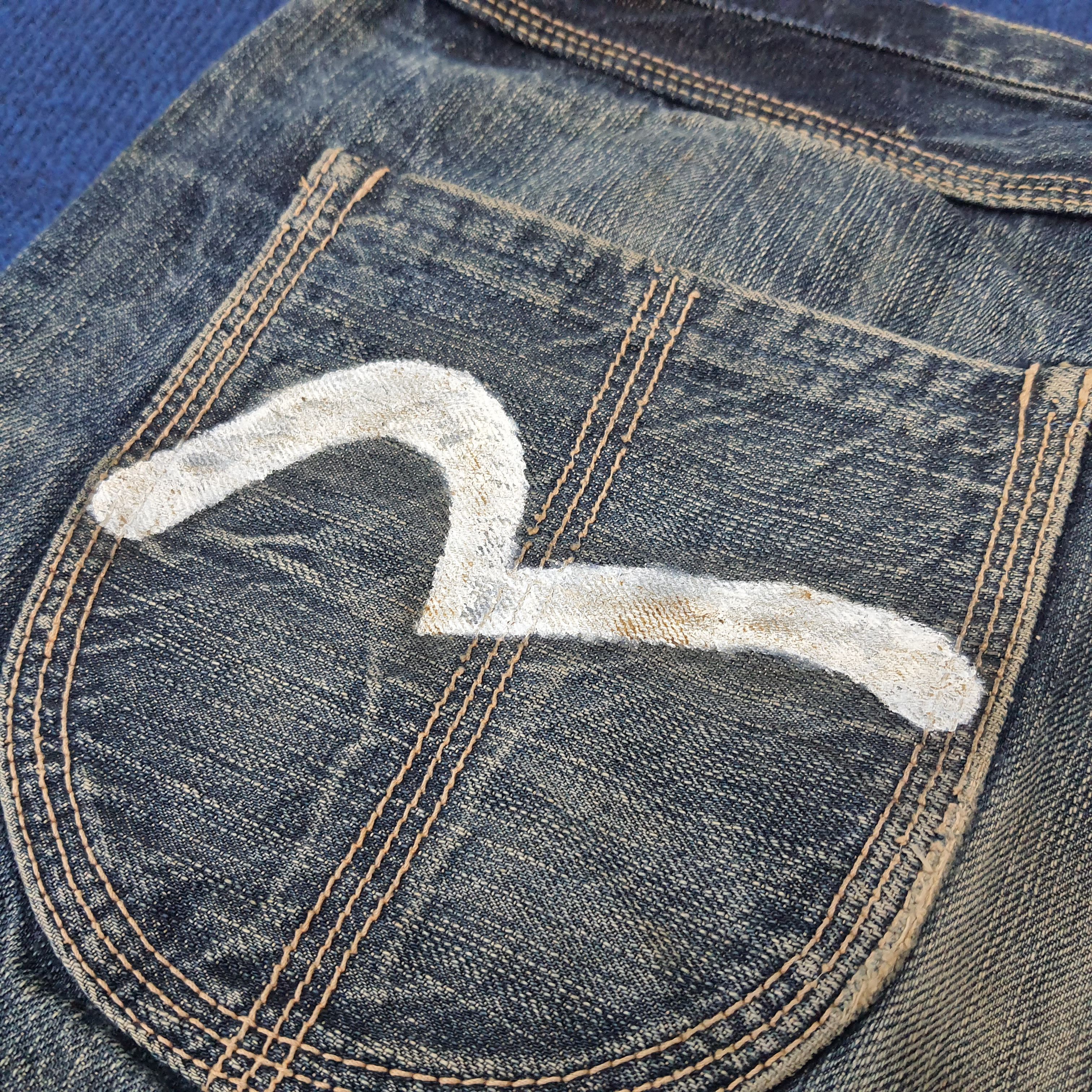 Evisu Vintage Evisu Japan Selvedge Custom Daicock Denim C272N30 Size US 33 - 5 Thumbnail