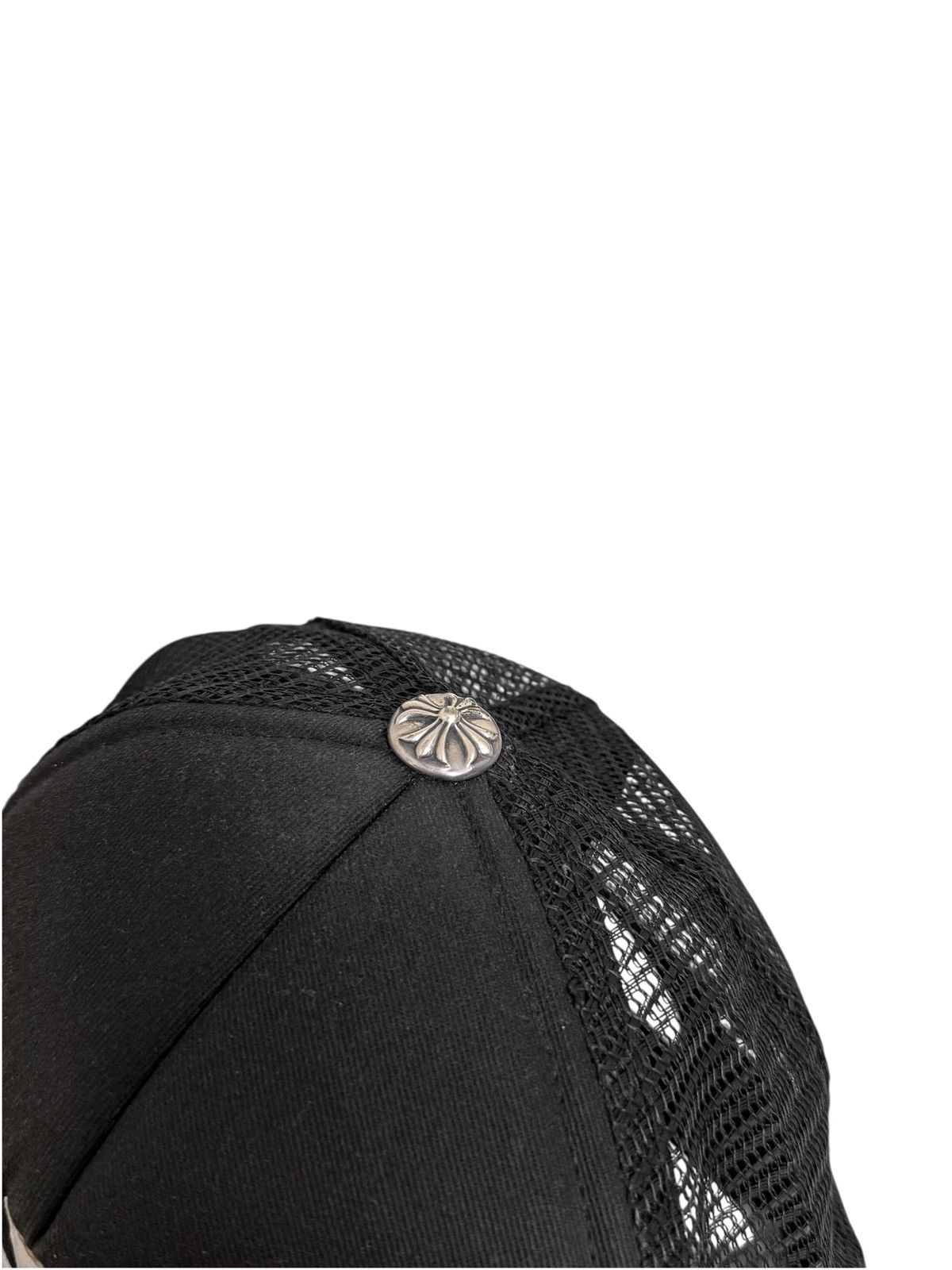 Chrome Hearts Vintage Triple 3 White Cross Trucker Hat Size ONE SIZE - 3 Thumbnail